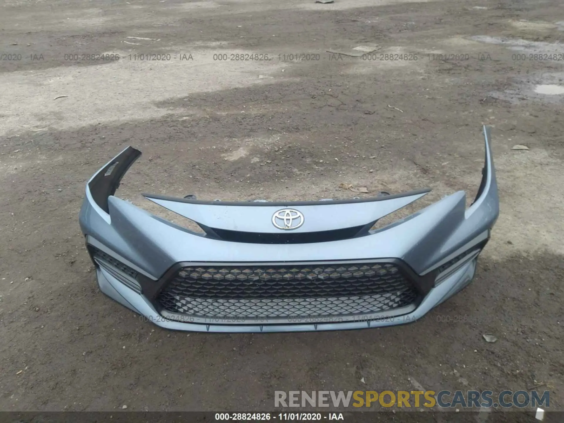 12 Photograph of a damaged car 5YFS4RCE4LP043372 TOYOTA COROLLA 2020