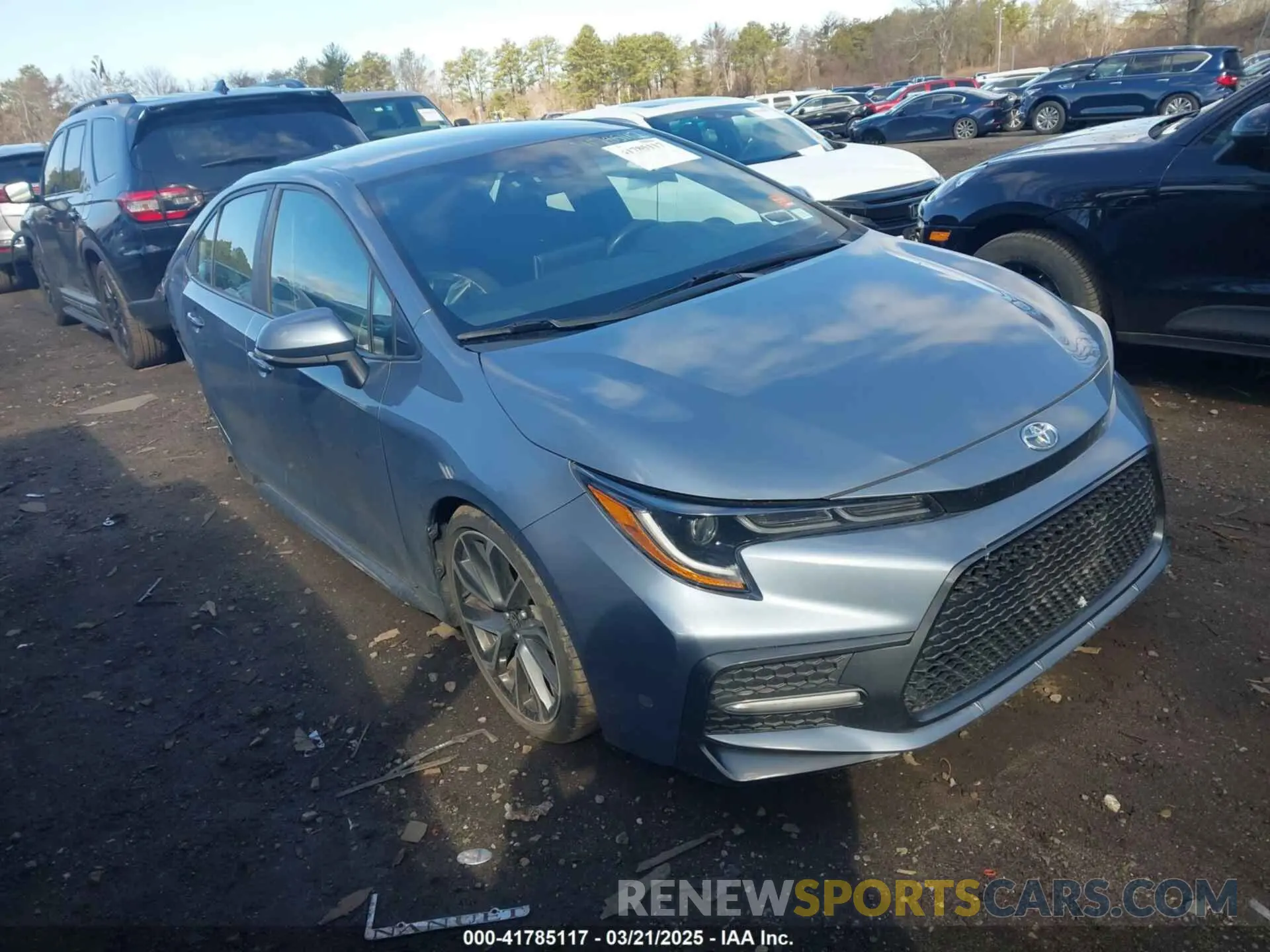 1 Photograph of a damaged car 5YFS4RCE4LP044683 TOYOTA COROLLA 2020