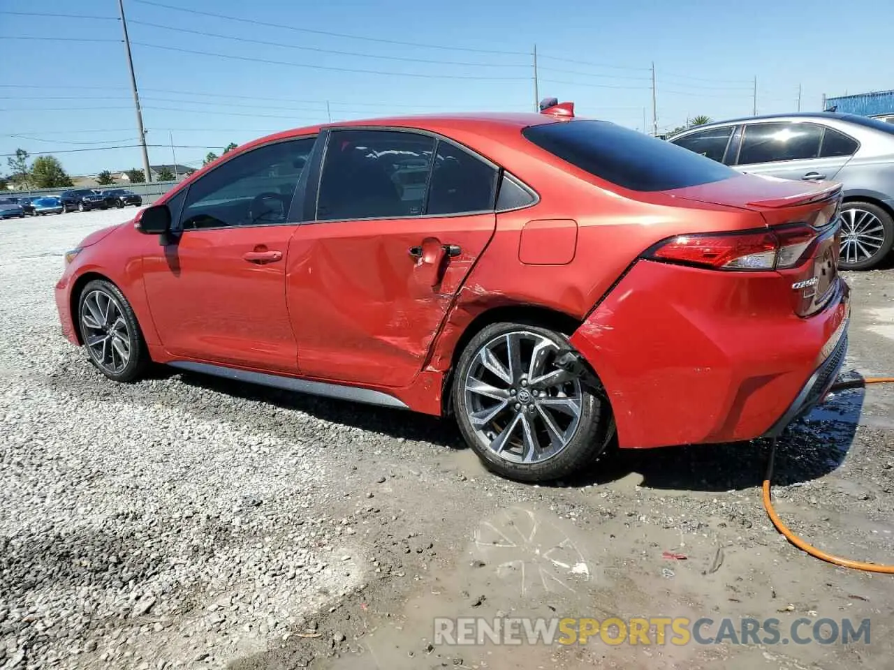 2 Photograph of a damaged car 5YFS4RCE5LP001938 TOYOTA COROLLA 2020