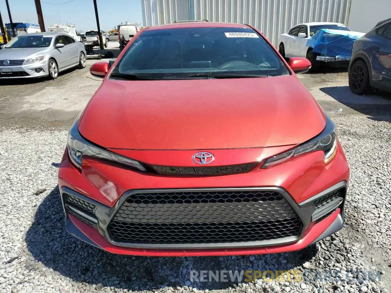 5 Photograph of a damaged car 5YFS4RCE5LP001938 TOYOTA COROLLA 2020