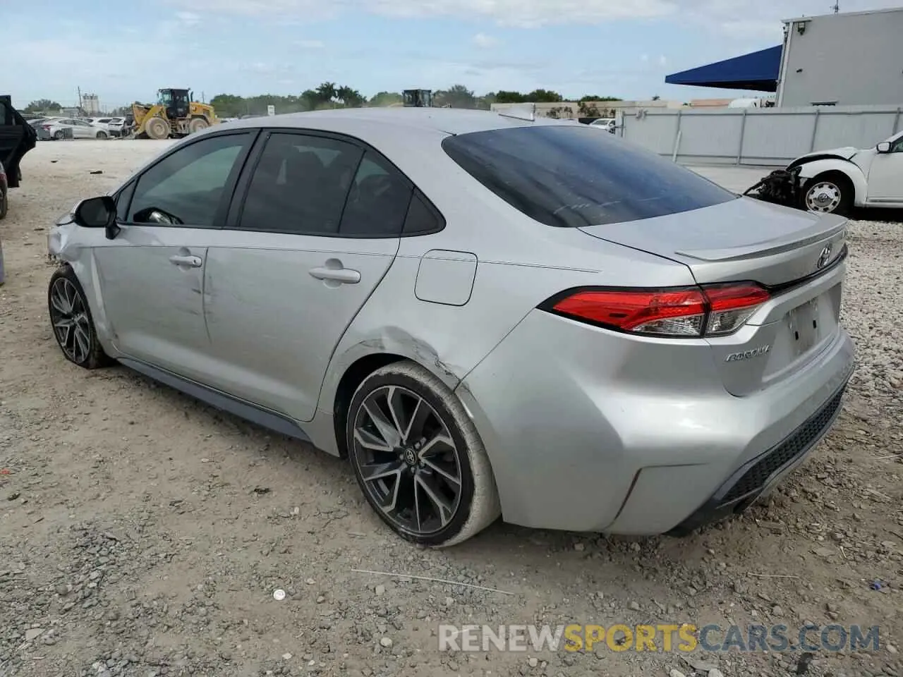 2 Photograph of a damaged car 5YFS4RCE5LP018903 TOYOTA COROLLA 2020