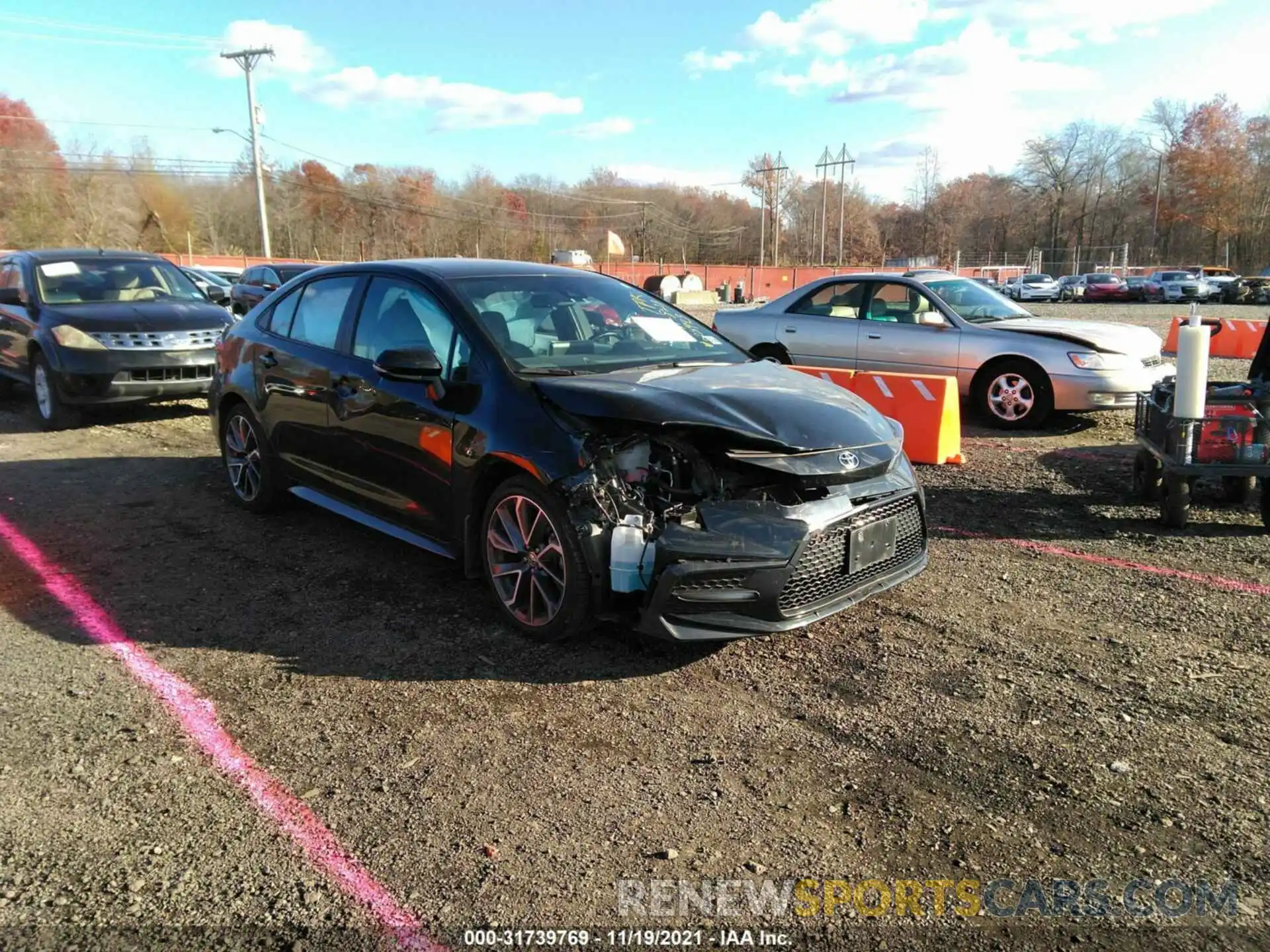 1 Photograph of a damaged car 5YFS4RCE5LP028993 TOYOTA COROLLA 2020