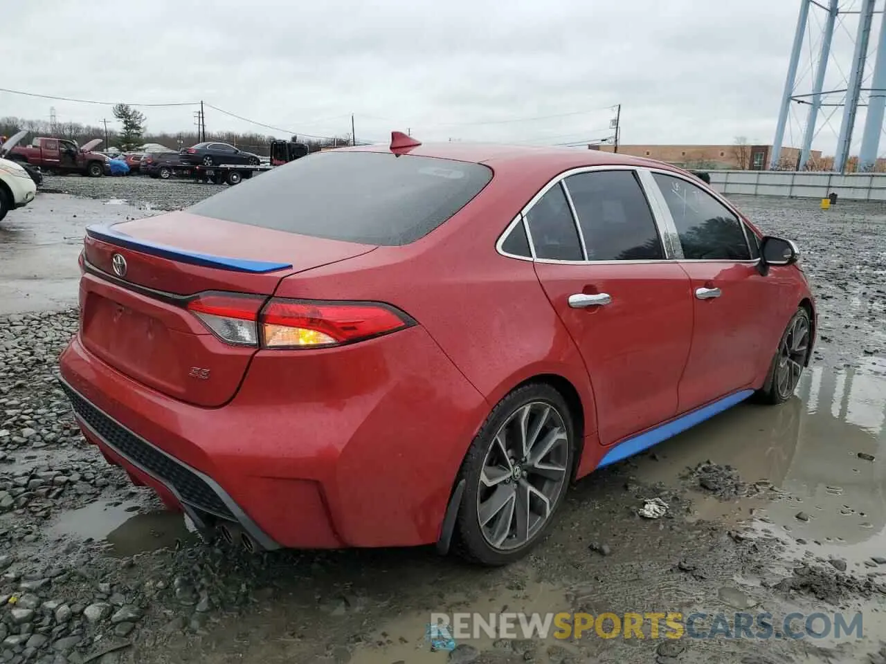 3 Photograph of a damaged car 5YFS4RCE5LP037483 TOYOTA COROLLA 2020