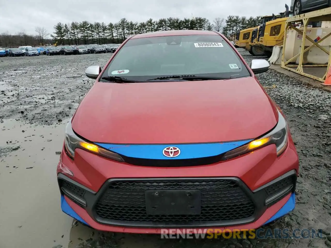 5 Photograph of a damaged car 5YFS4RCE5LP037483 TOYOTA COROLLA 2020