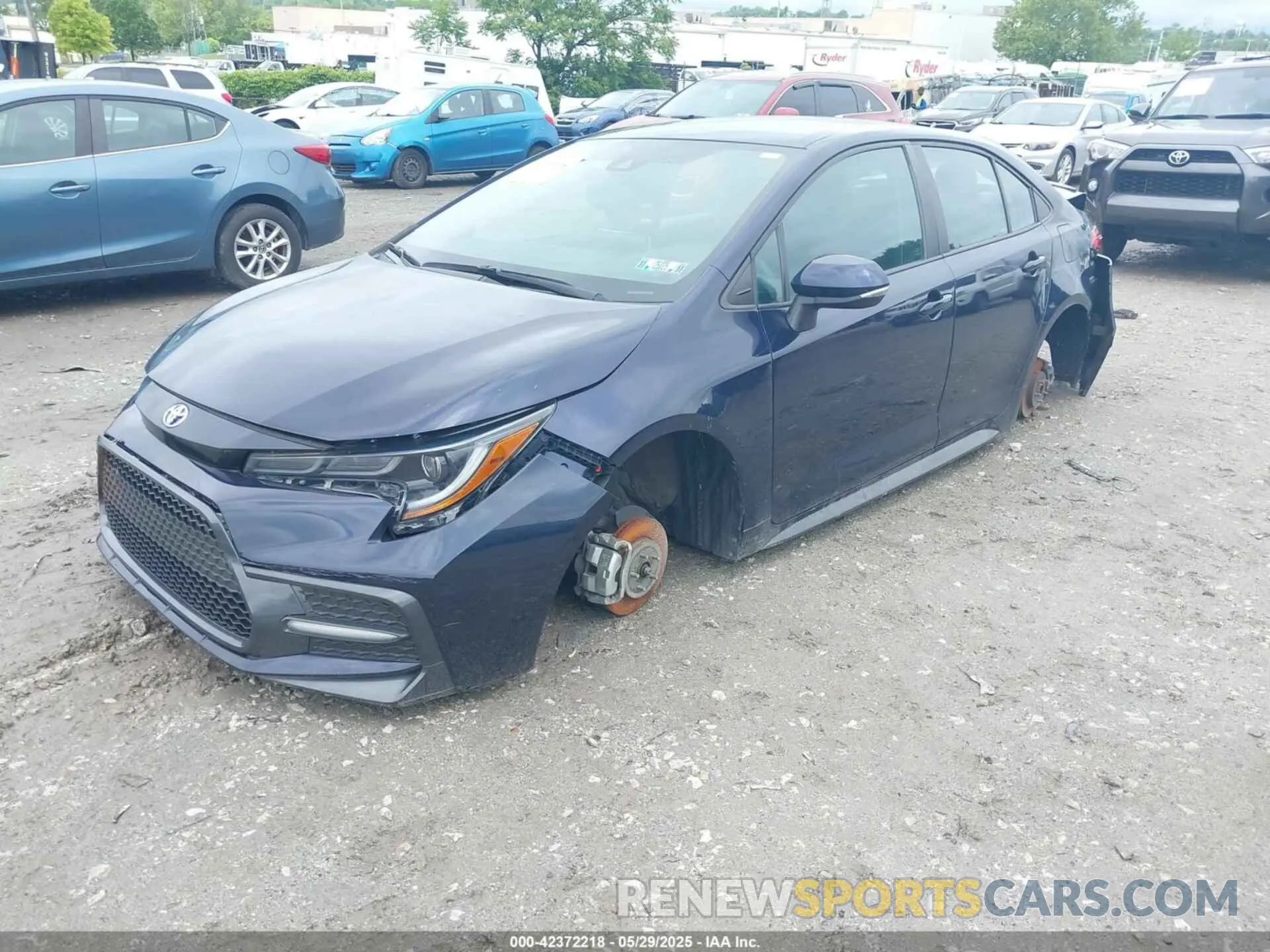 2 Photograph of a damaged car 5YFS4RCE5LP044336 TOYOTA COROLLA 2020