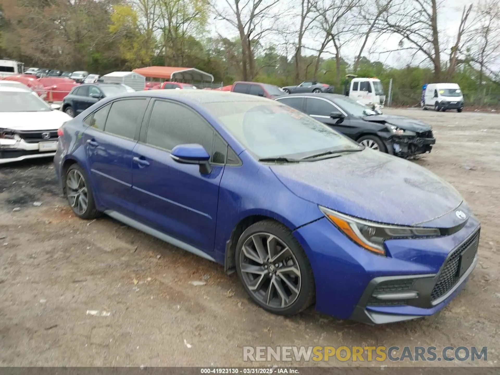 1 Photograph of a damaged car 5YFS4RCE5LP049486 TOYOTA COROLLA 2020