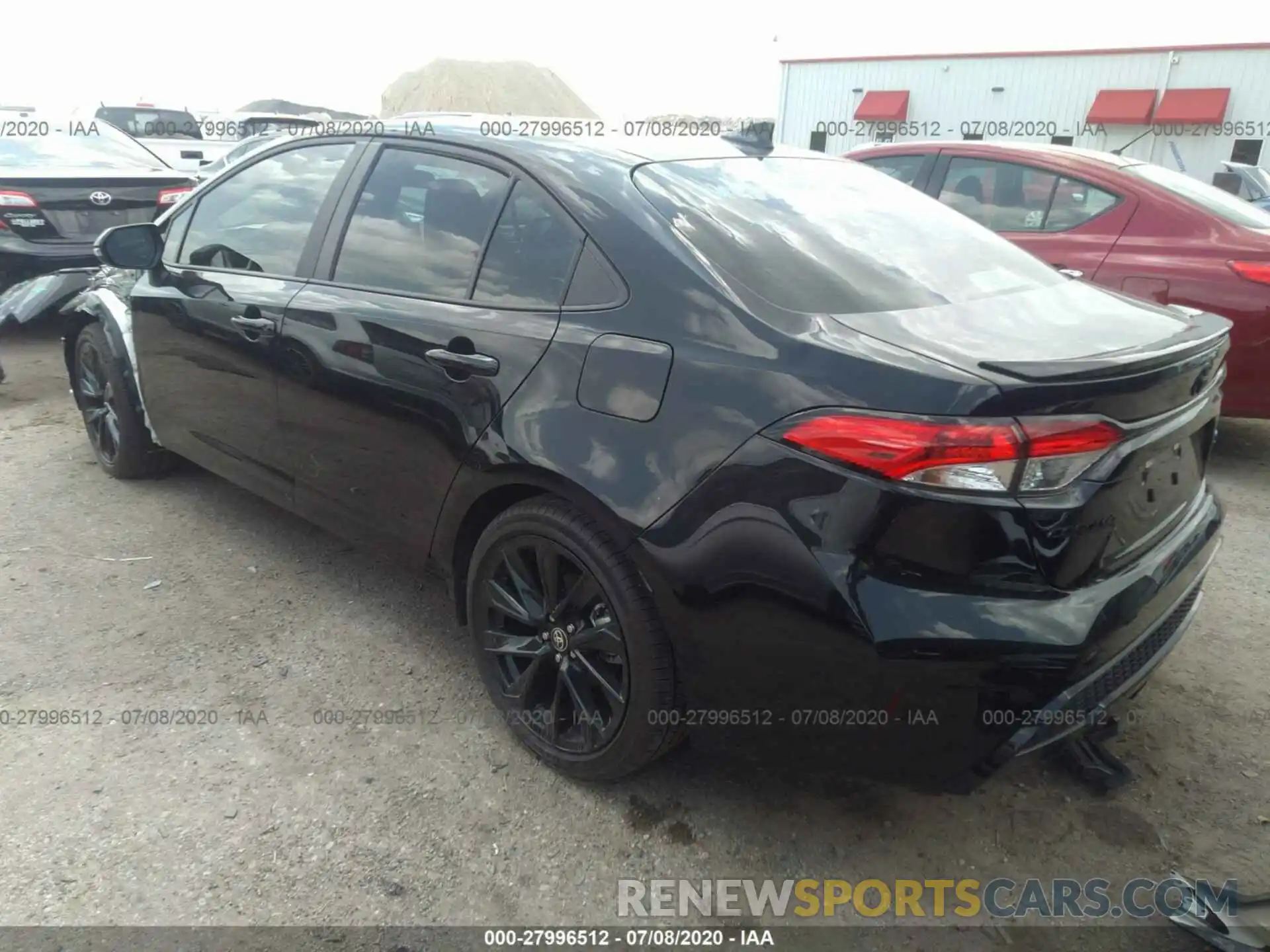 3 Photograph of a damaged car 5YFS4RCE5LP049732 TOYOTA COROLLA 2020