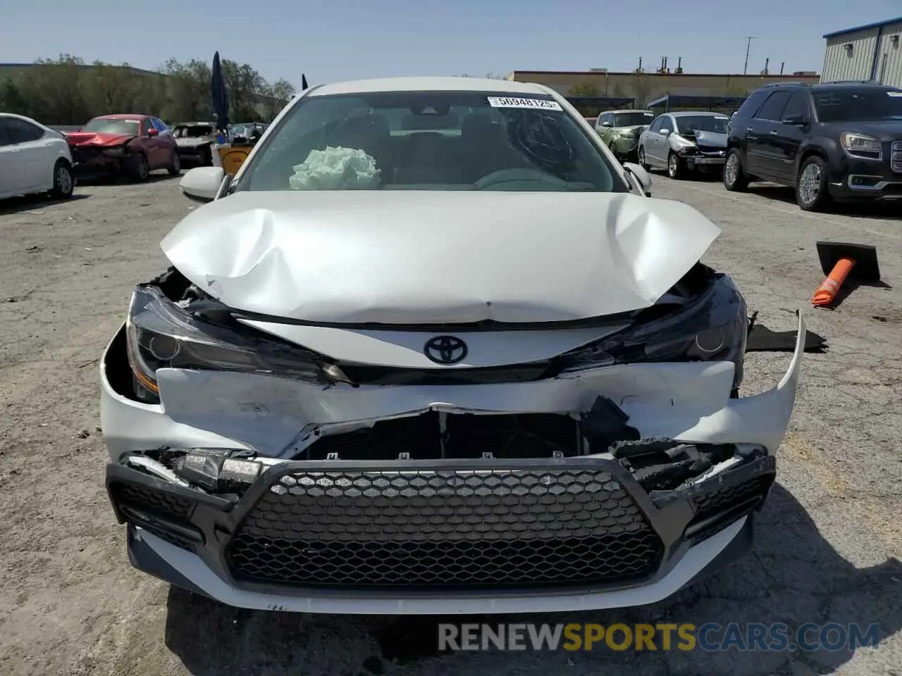 5 Photograph of a damaged car 5YFS4RCE5LP053683 TOYOTA COROLLA 2020
