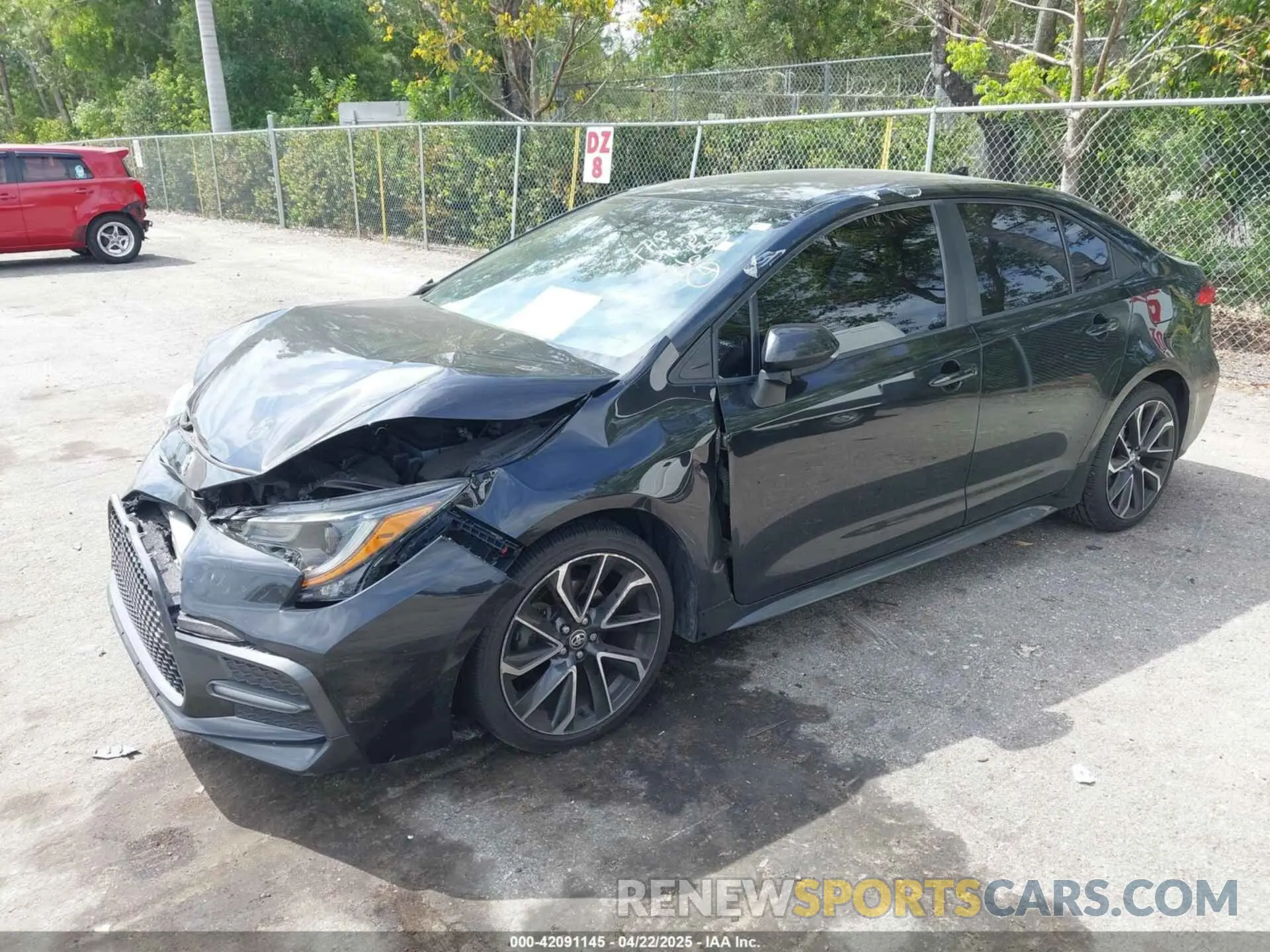 2 Photograph of a damaged car 5YFS4RCE6LP008655 TOYOTA COROLLA 2020