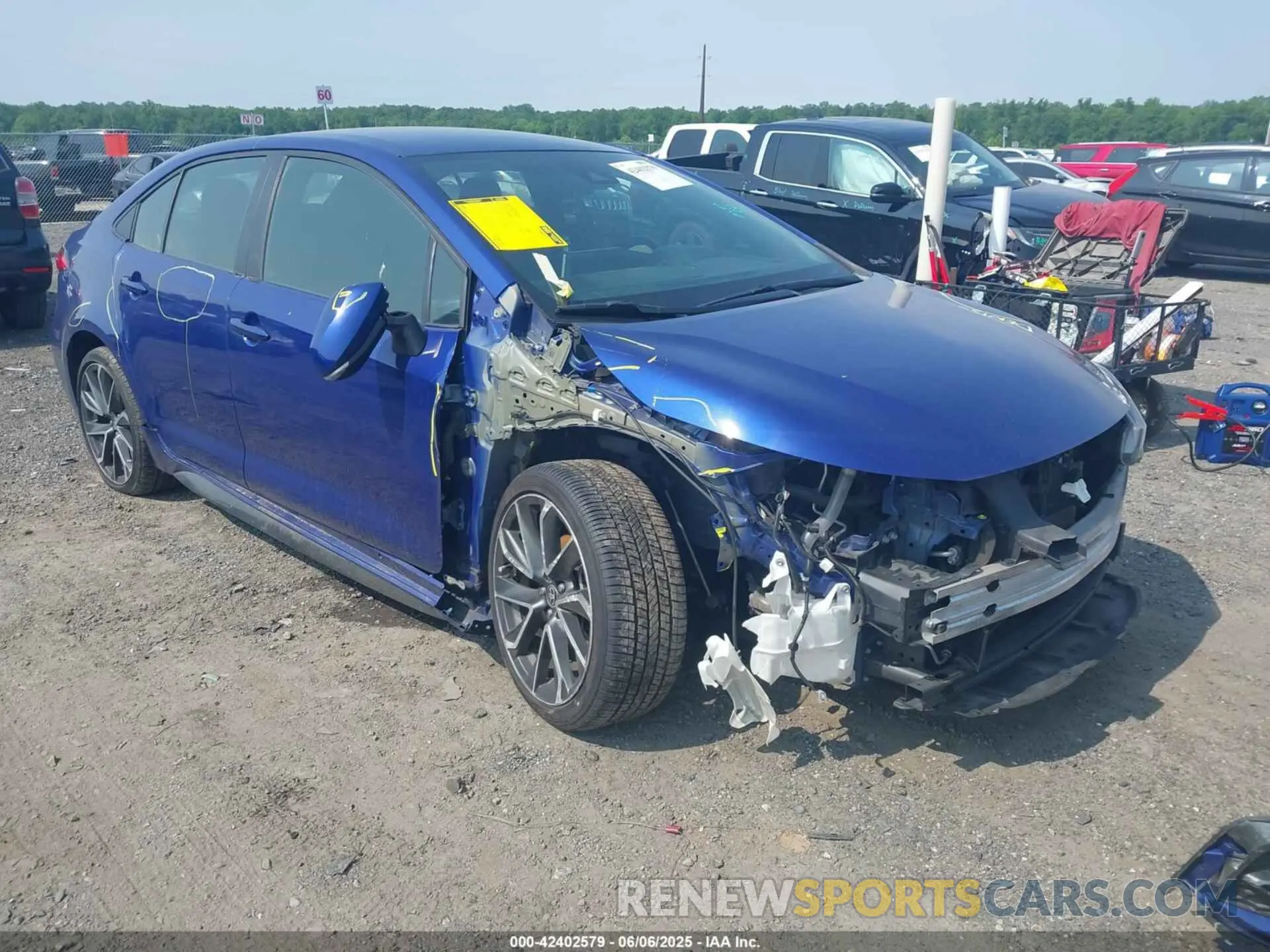 1 Photograph of a damaged car 5YFS4RCE6LP011930 TOYOTA COROLLA 2020
