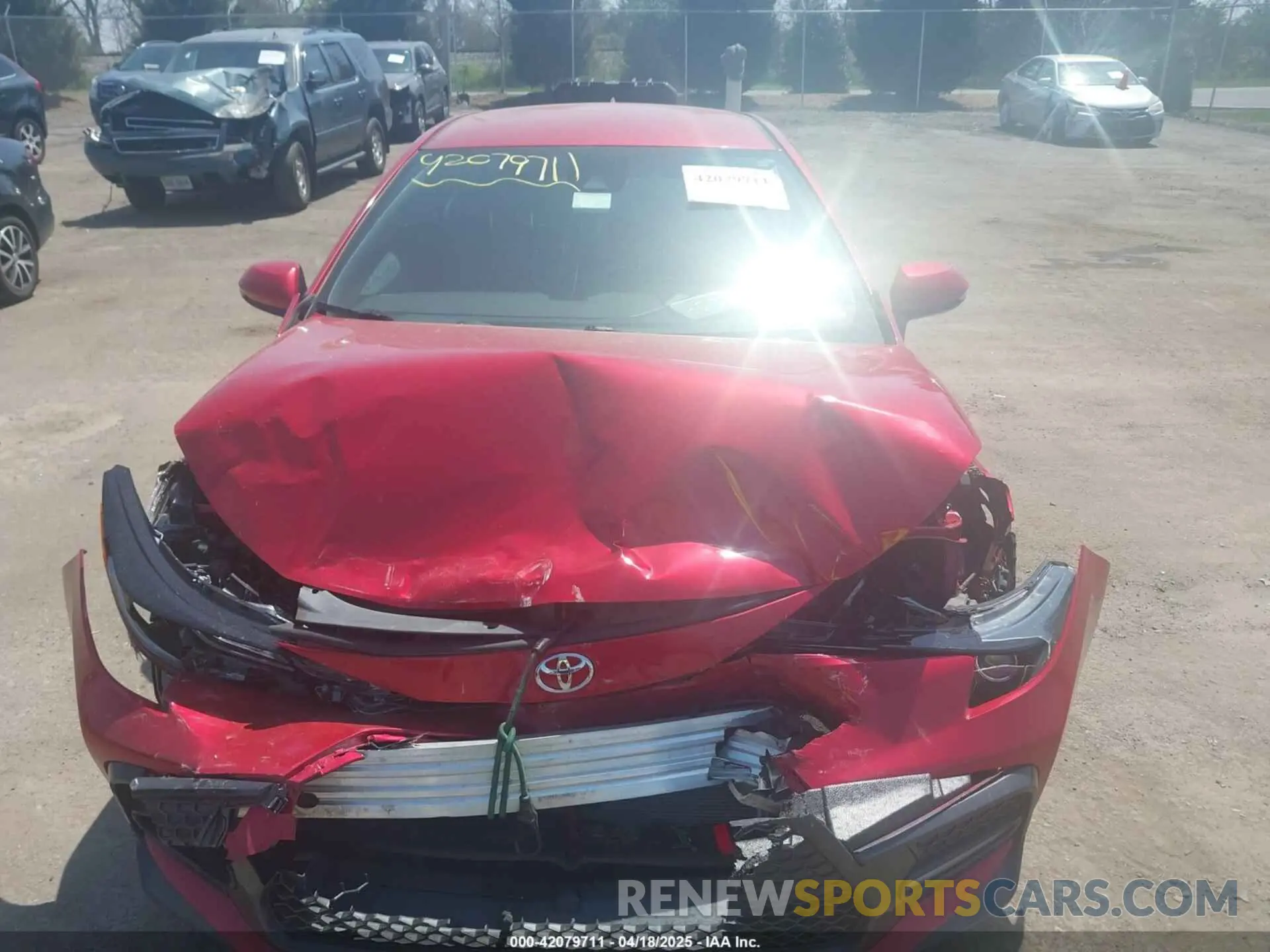 12 Photograph of a damaged car 5YFS4RCE6LP016741 TOYOTA COROLLA 2020