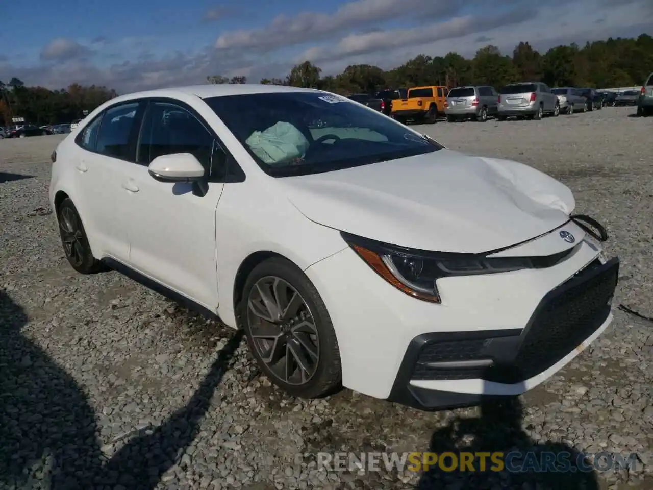 1 Photograph of a damaged car 5YFS4RCE6LP020062 TOYOTA COROLLA 2020