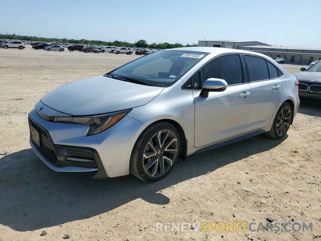 1 Photograph of a damaged car 5YFS4RCE6LP024676 TOYOTA COROLLA 2020