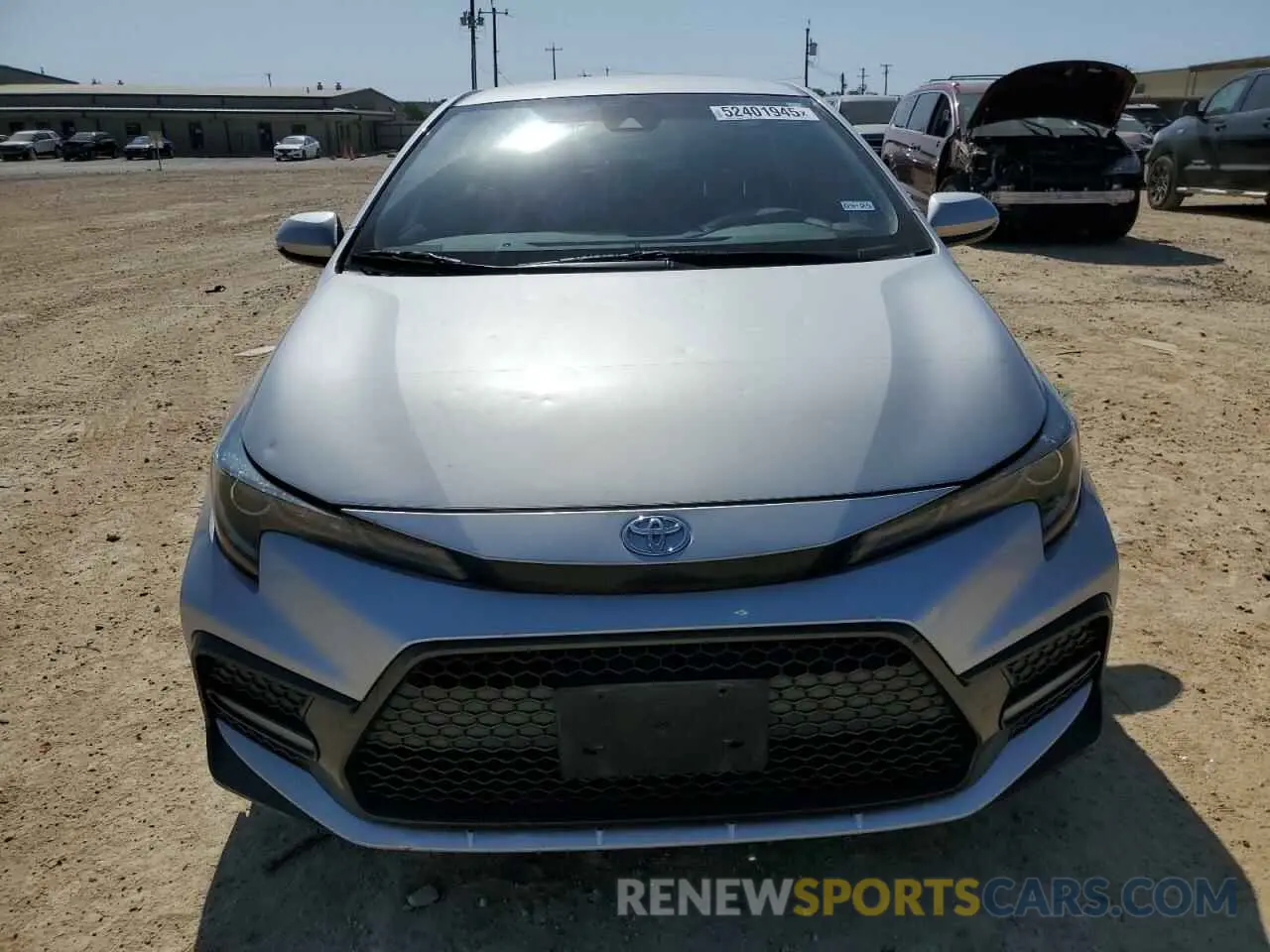 5 Photograph of a damaged car 5YFS4RCE6LP024676 TOYOTA COROLLA 2020