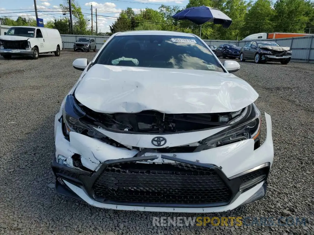 5 Photograph of a damaged car 5YFS4RCE6LP028405 TOYOTA COROLLA 2020