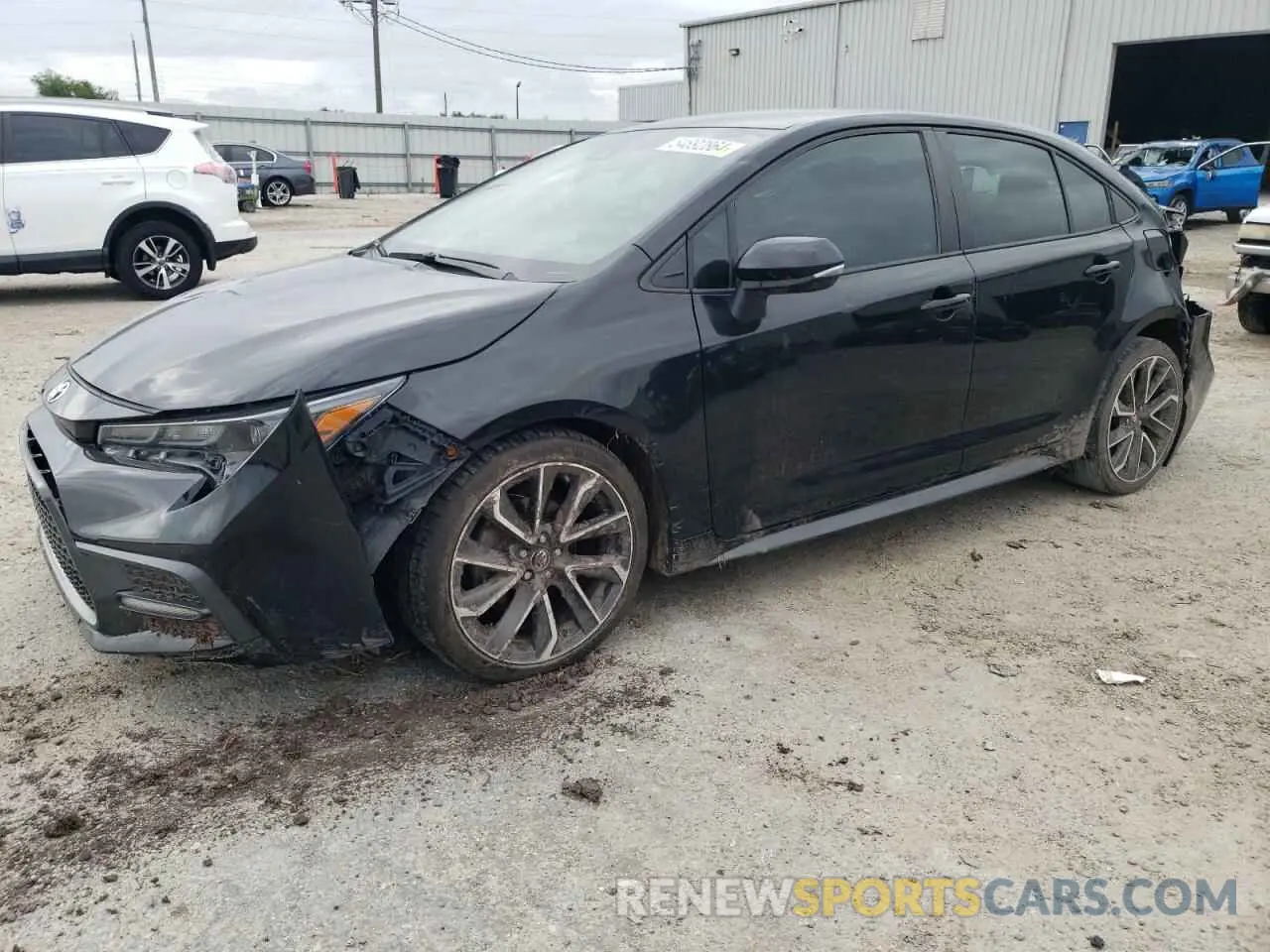1 Photograph of a damaged car 5YFS4RCE6LP032258 TOYOTA COROLLA 2020