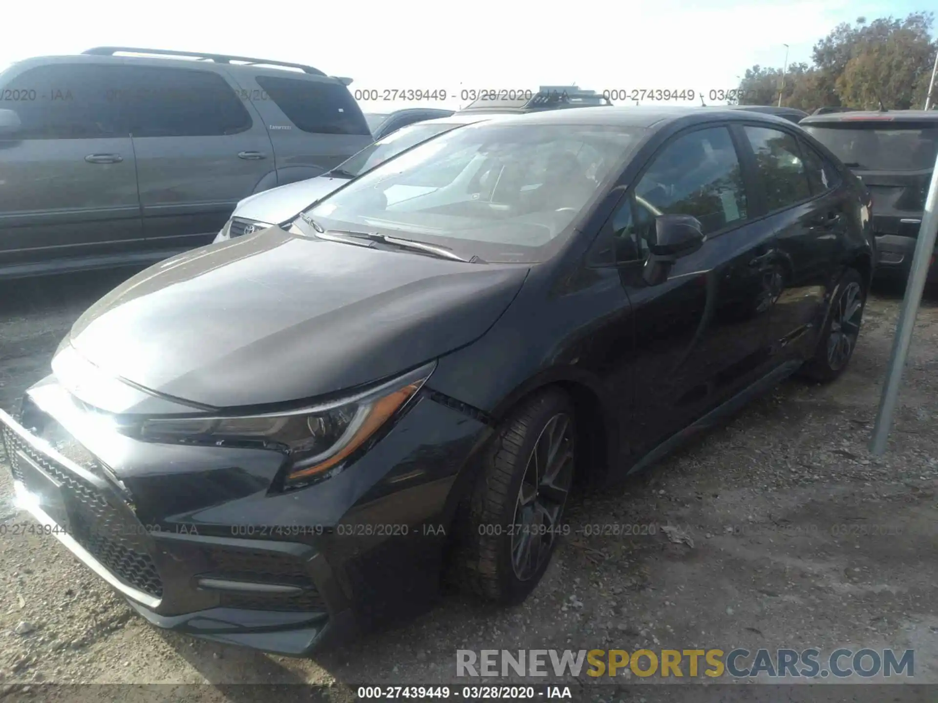 2 Photograph of a damaged car 5YFS4RCE6LP035080 TOYOTA COROLLA 2020