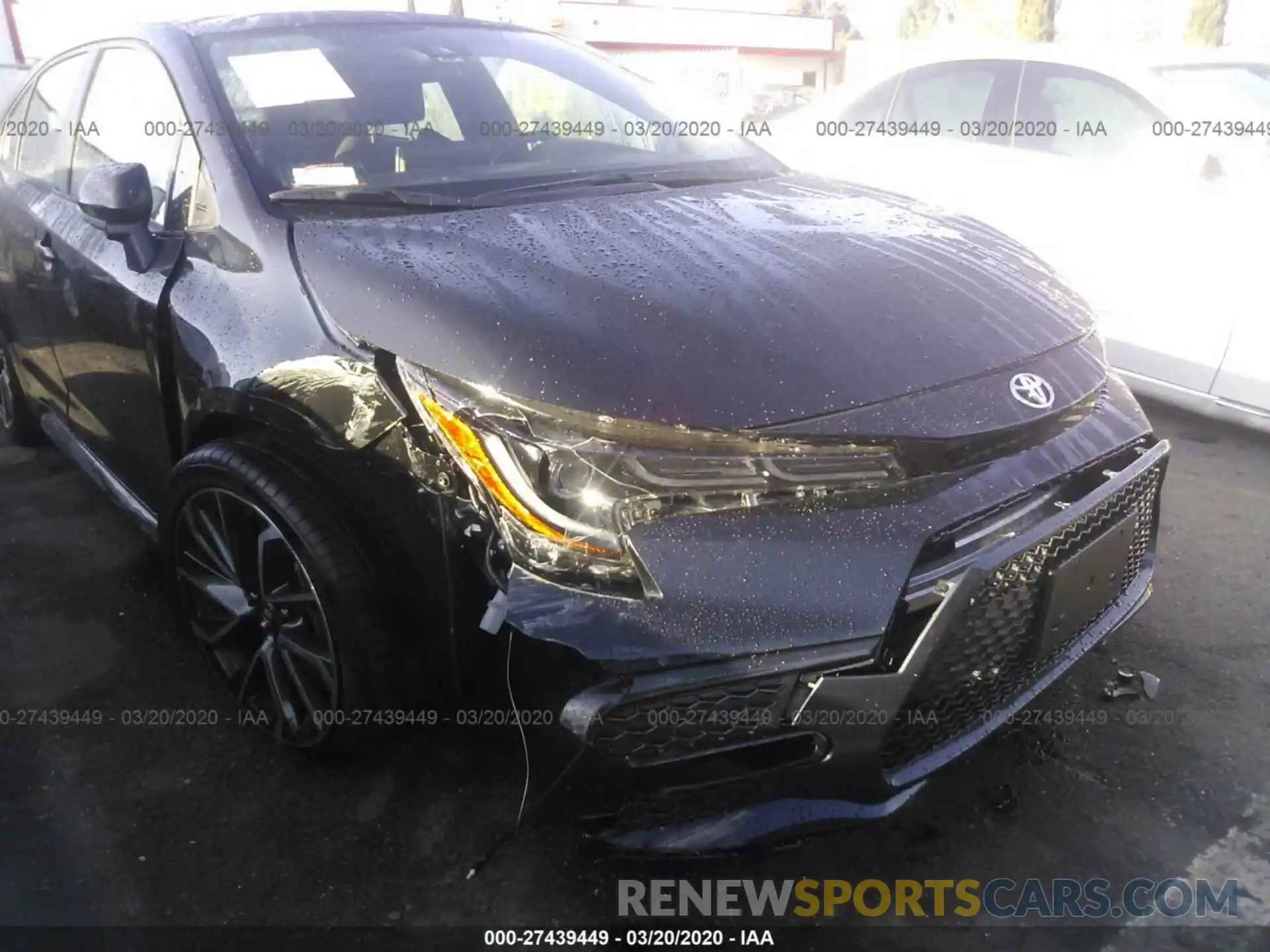 6 Photograph of a damaged car 5YFS4RCE6LP035080 TOYOTA COROLLA 2020