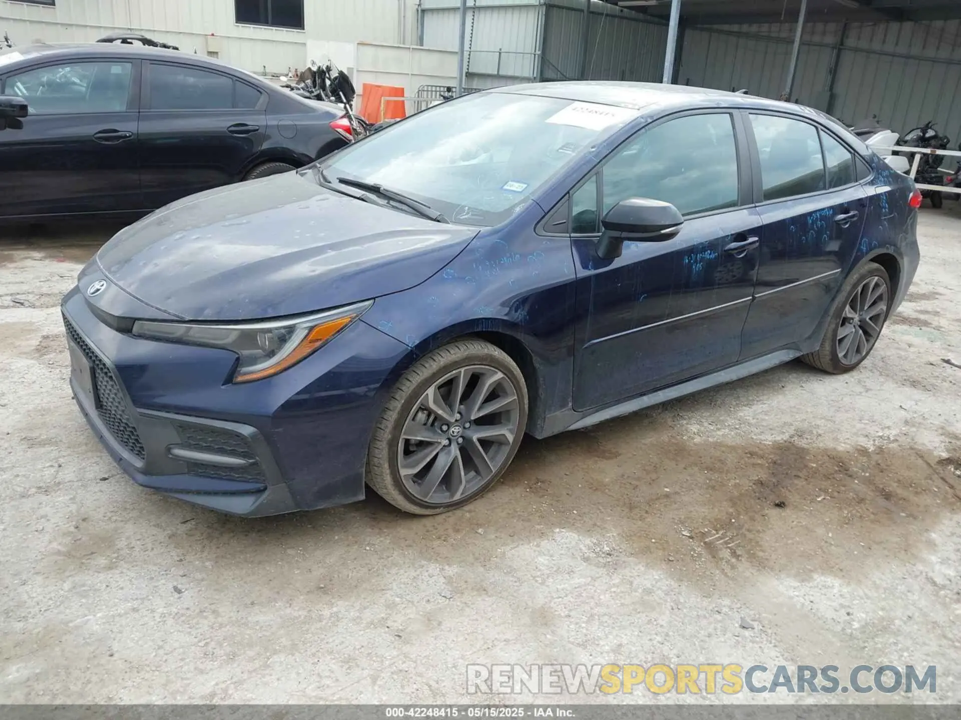 2 Photograph of a damaged car 5YFS4RCE6LP040831 TOYOTA COROLLA 2020