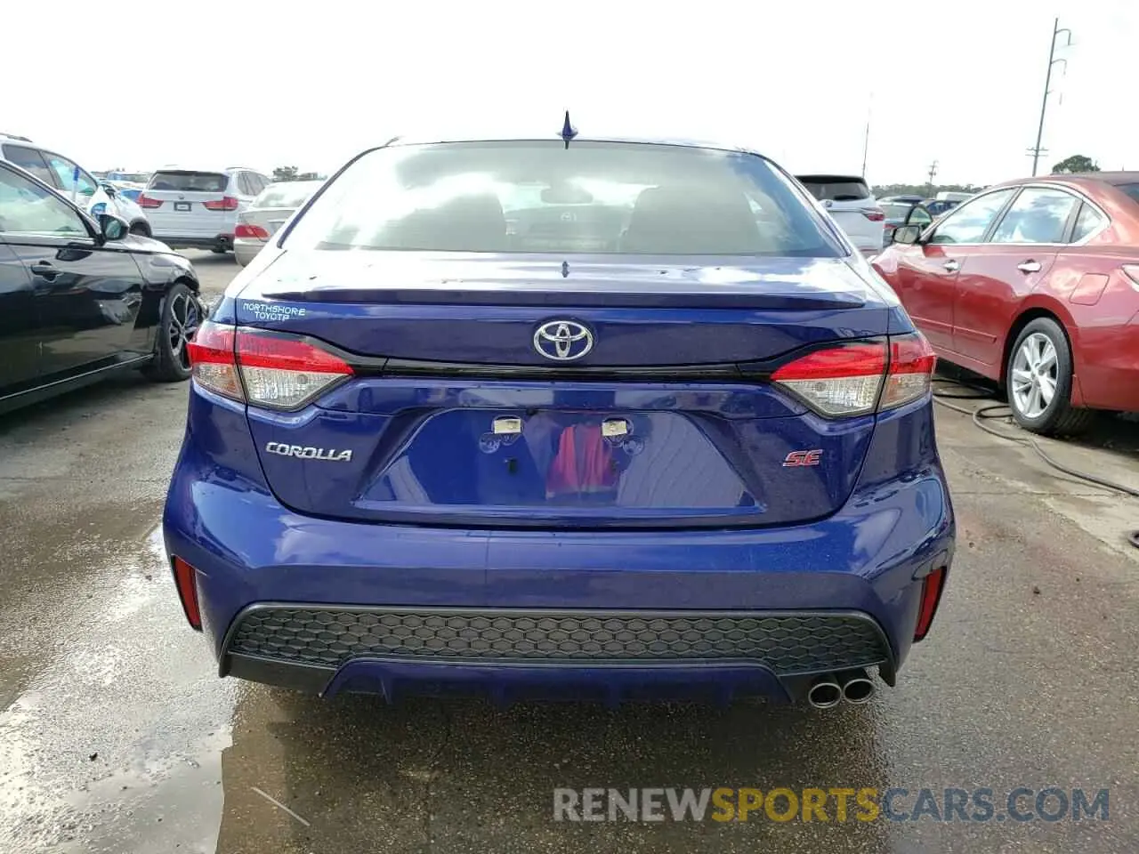6 Photograph of a damaged car 5YFS4RCE6LP042935 TOYOTA COROLLA 2020