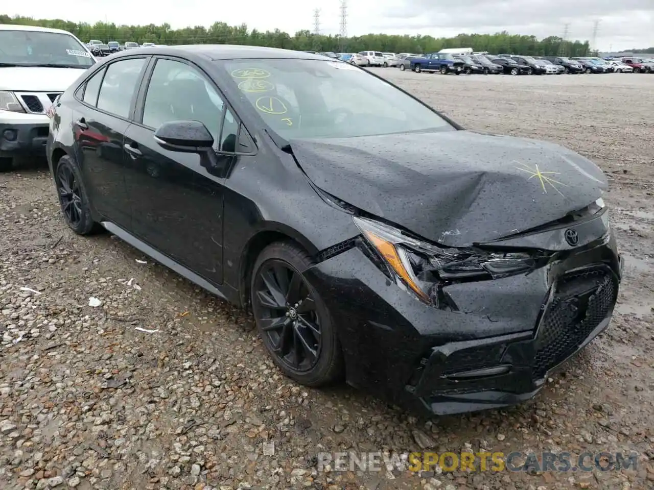 1 Photograph of a damaged car 5YFS4RCE6LP045978 TOYOTA COROLLA 2020