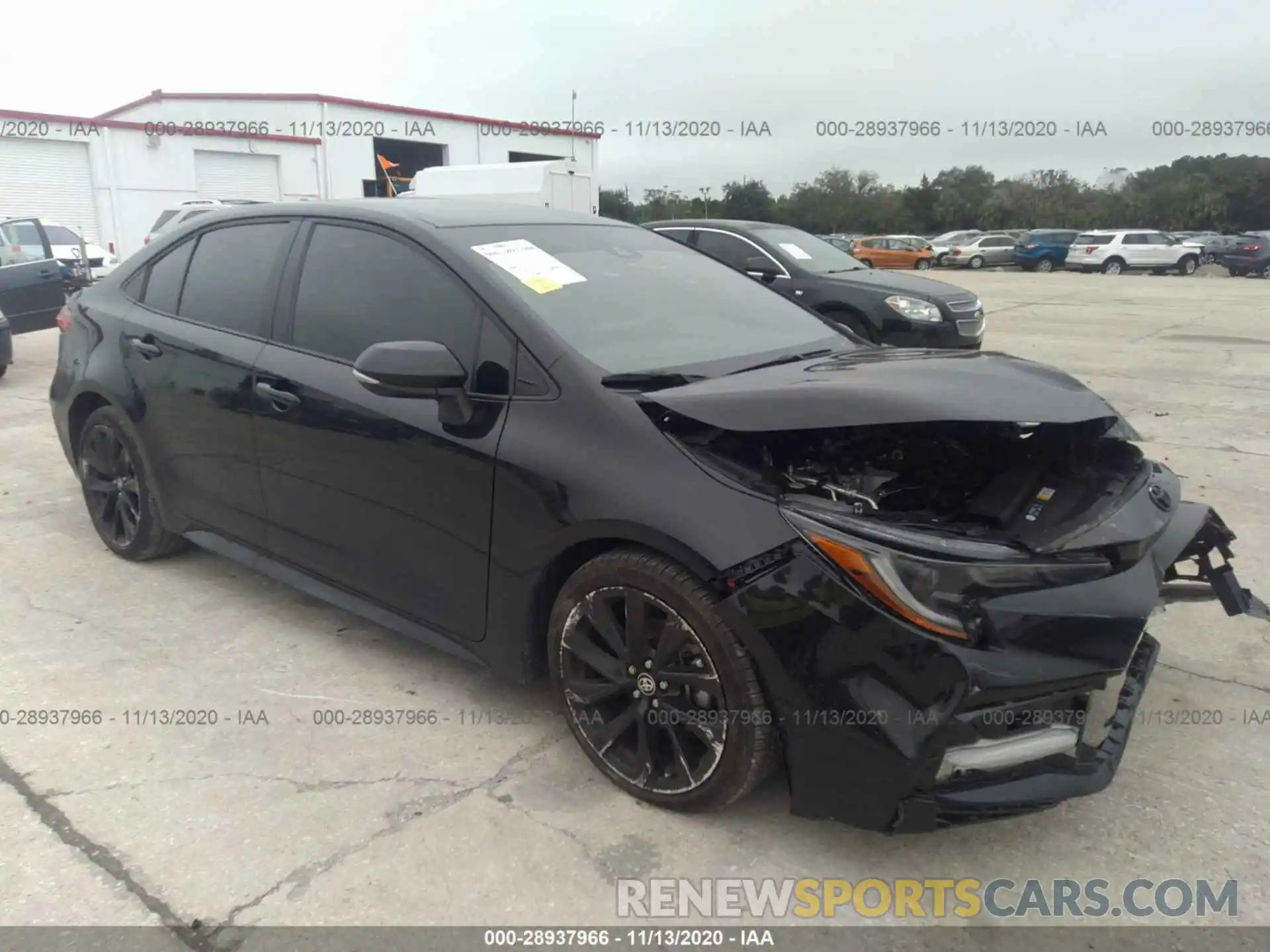 1 Photograph of a damaged car 5YFS4RCE6LP047598 TOYOTA COROLLA 2020