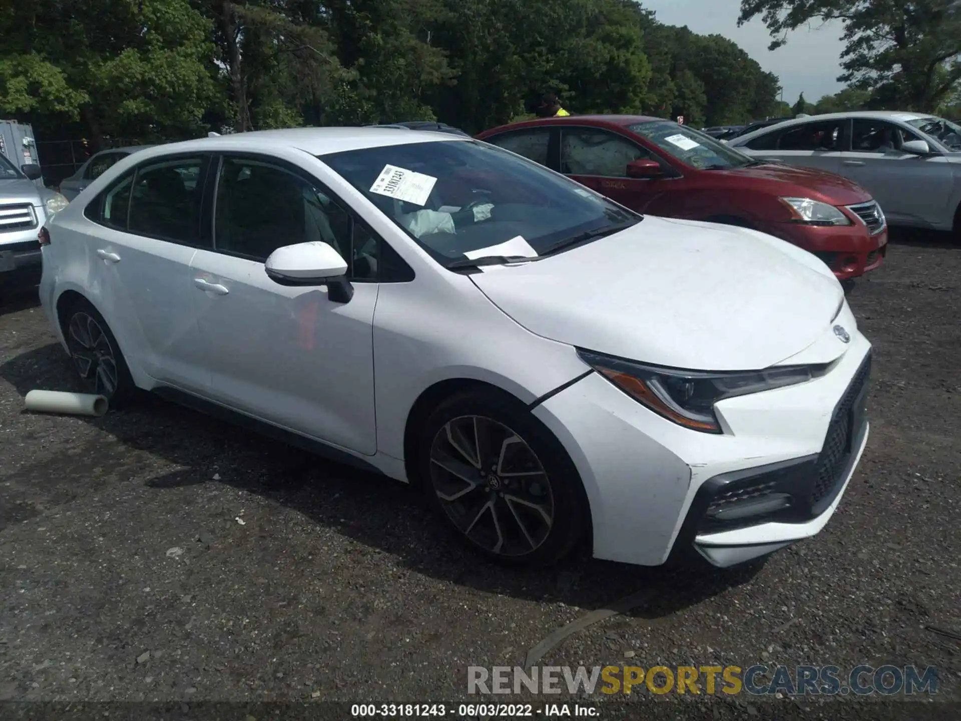 1 Photograph of a damaged car 5YFS4RCE6LP051179 TOYOTA COROLLA 2020