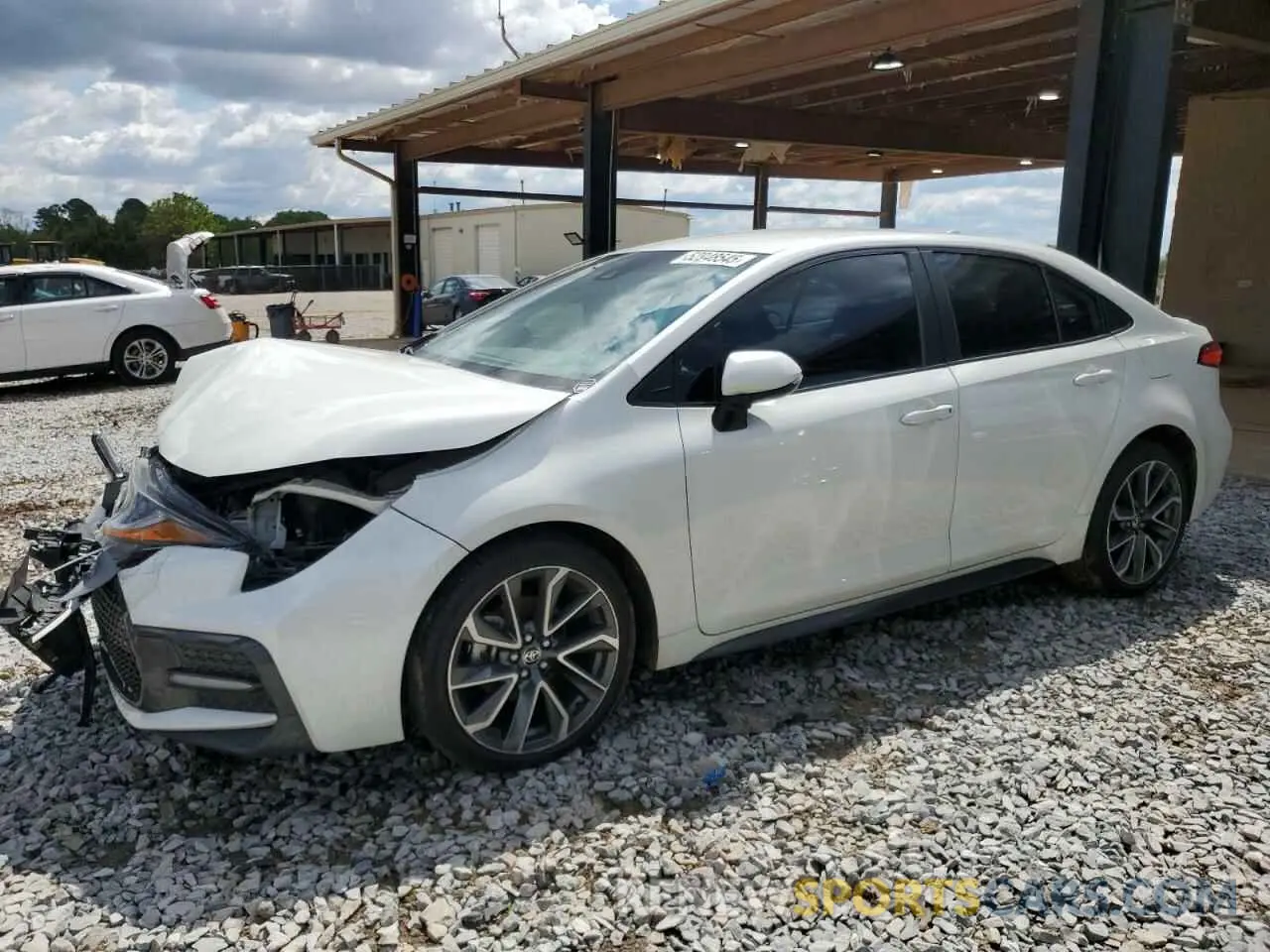 1 Photograph of a damaged car 5YFS4RCE6LP054275 TOYOTA COROLLA 2020