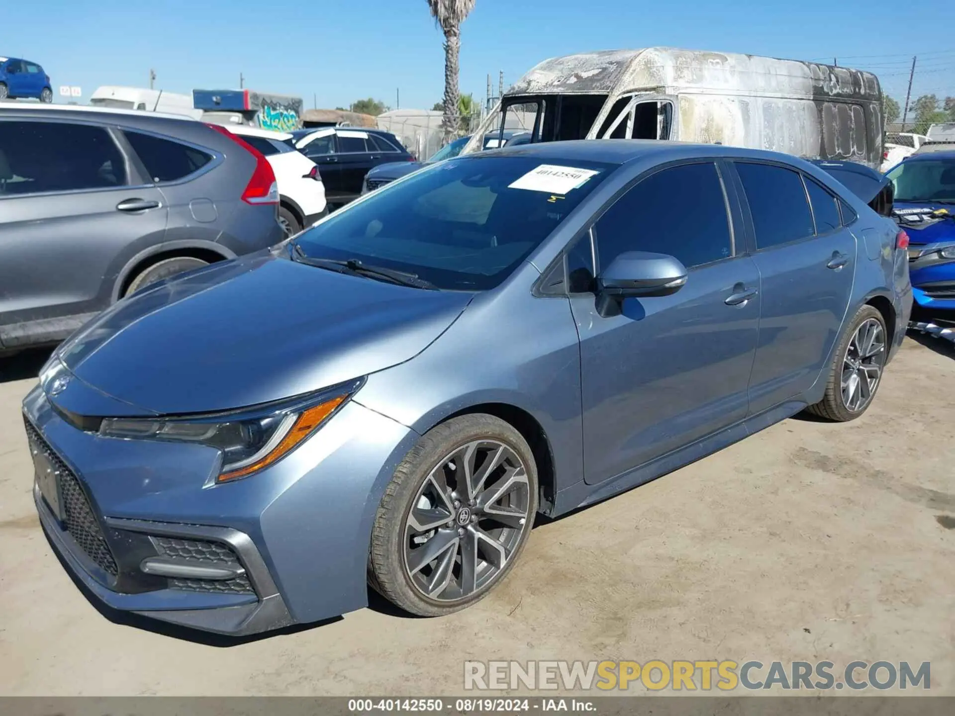 2 Photograph of a damaged car 5YFS4RCE6LP055894 TOYOTA COROLLA 2020