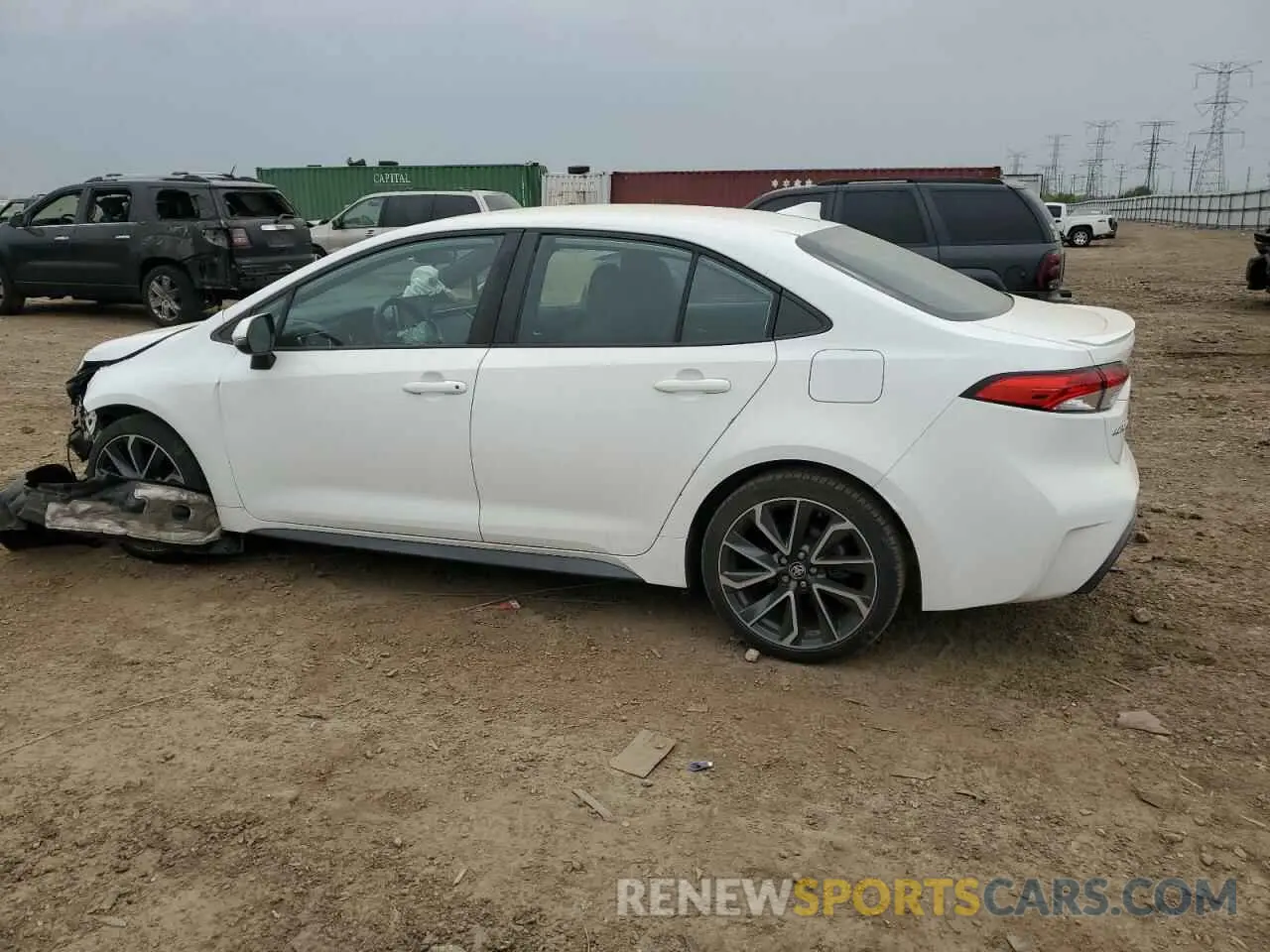 2 Photograph of a damaged car 5YFS4RCE7LP008759 TOYOTA COROLLA 2020