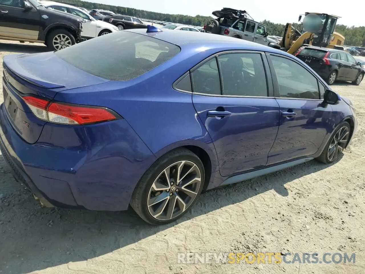 3 Photograph of a damaged car 5YFS4RCE7LP009538 TOYOTA COROLLA 2020