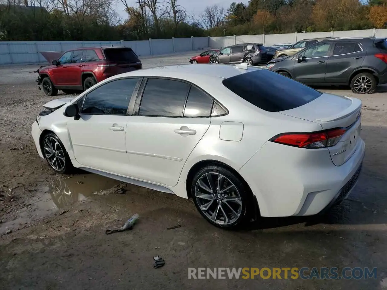 2 Photograph of a damaged car 5YFS4RCE7LP025657 TOYOTA COROLLA 2020