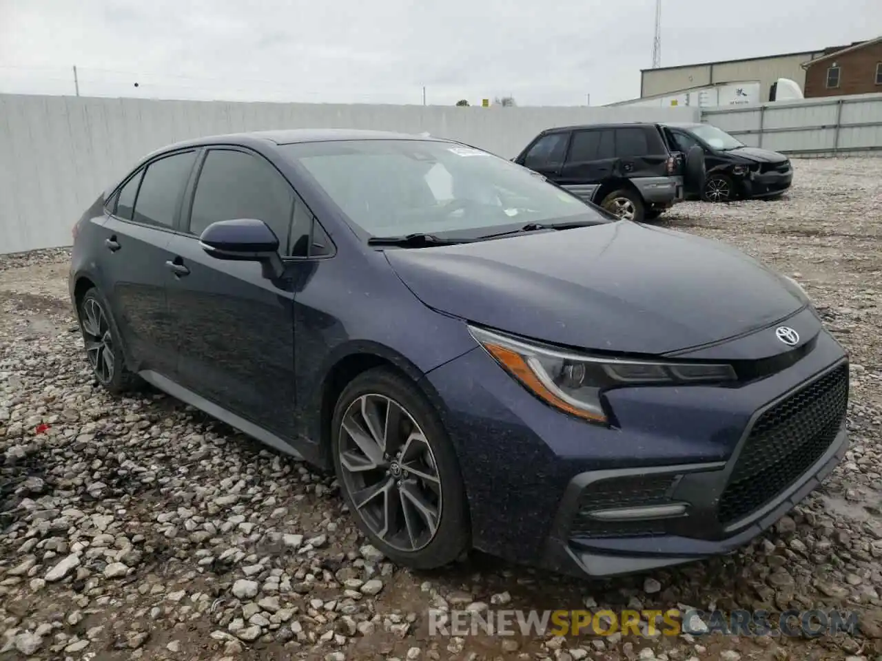 1 Photograph of a damaged car 5YFS4RCE8LP008947 TOYOTA COROLLA 2020