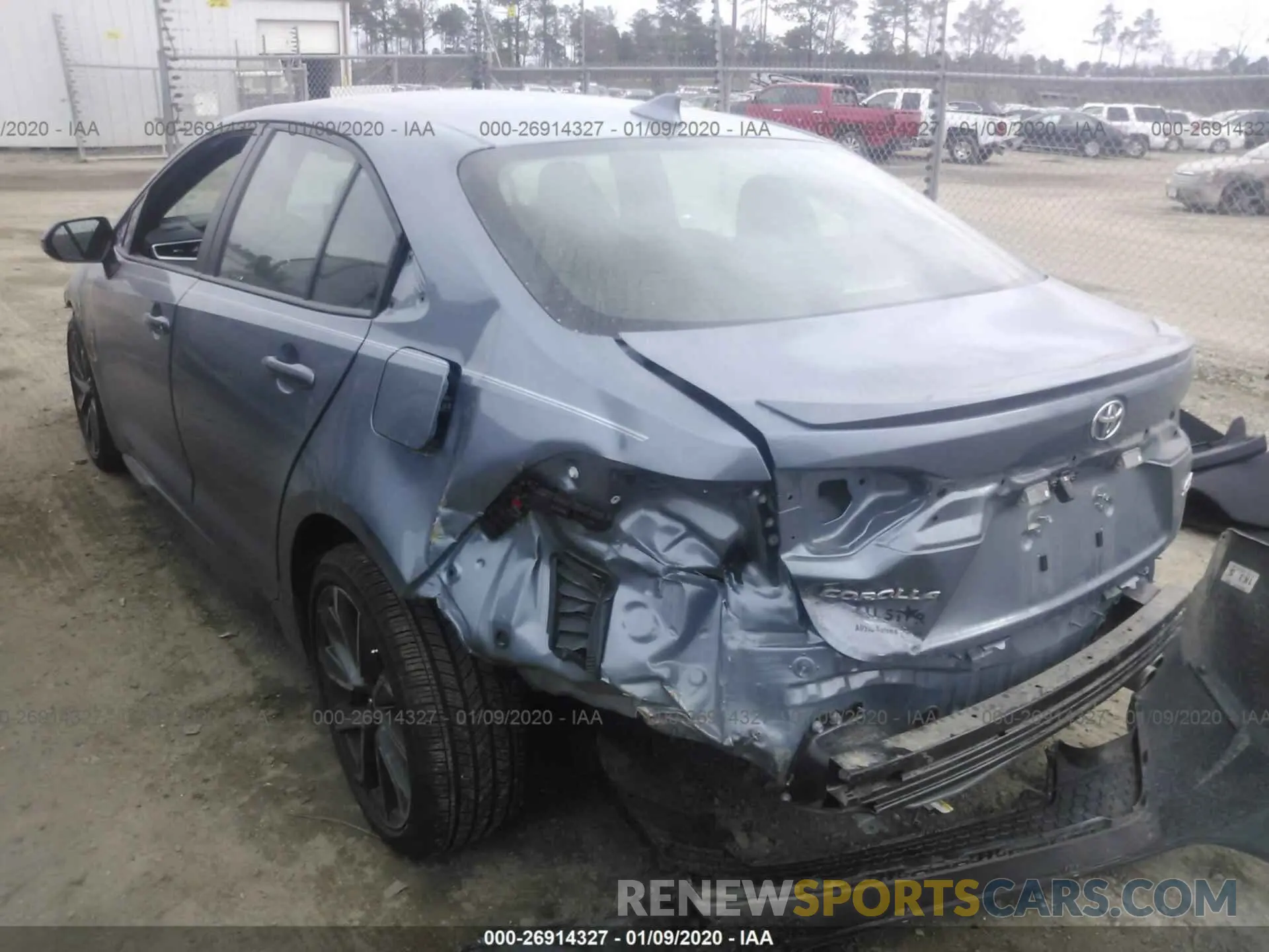 3 Photograph of a damaged car 5YFS4RCE8LP021777 TOYOTA COROLLA 2020