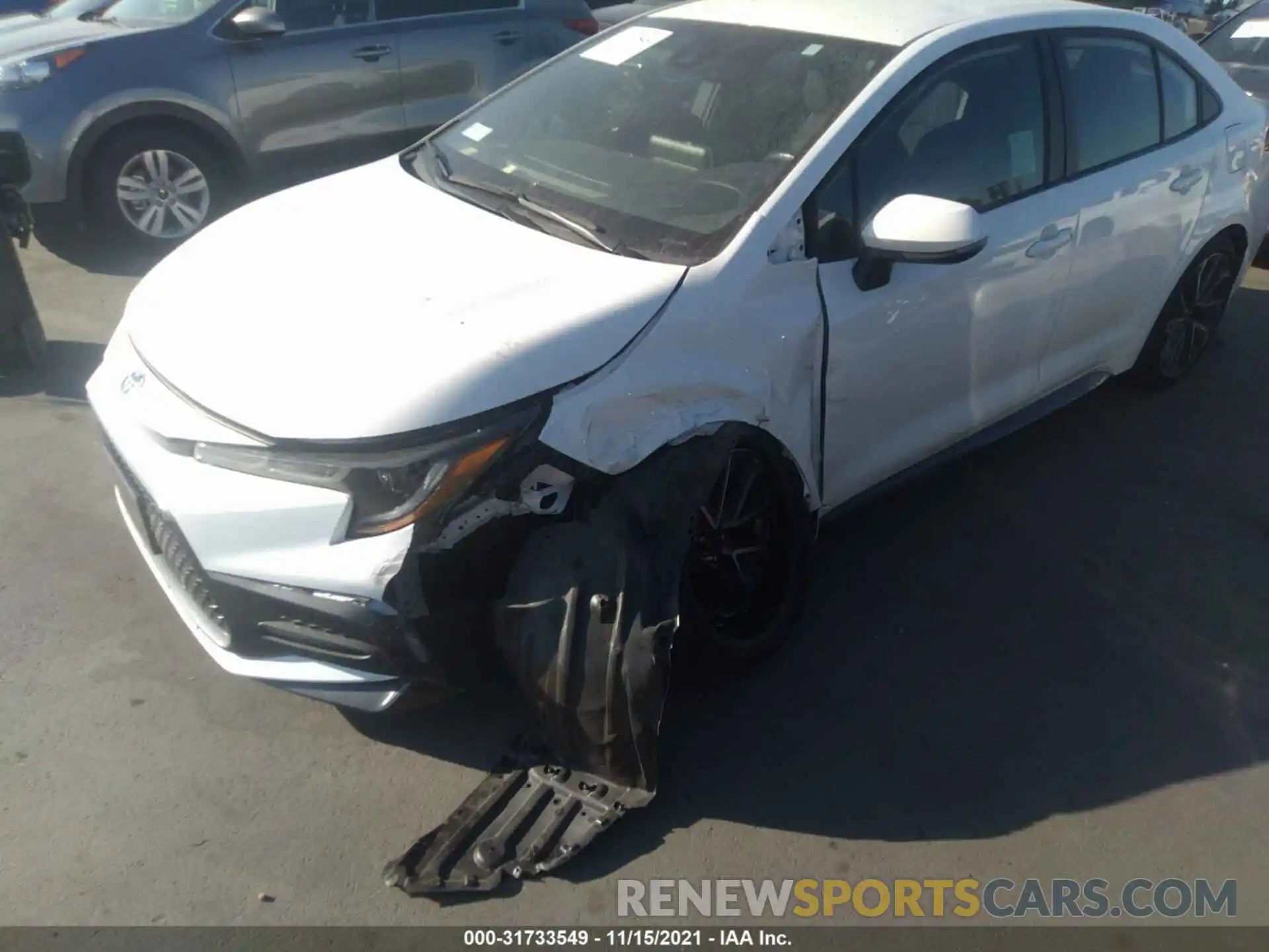 6 Photograph of a damaged car 5YFS4RCE8LP024761 TOYOTA COROLLA 2020