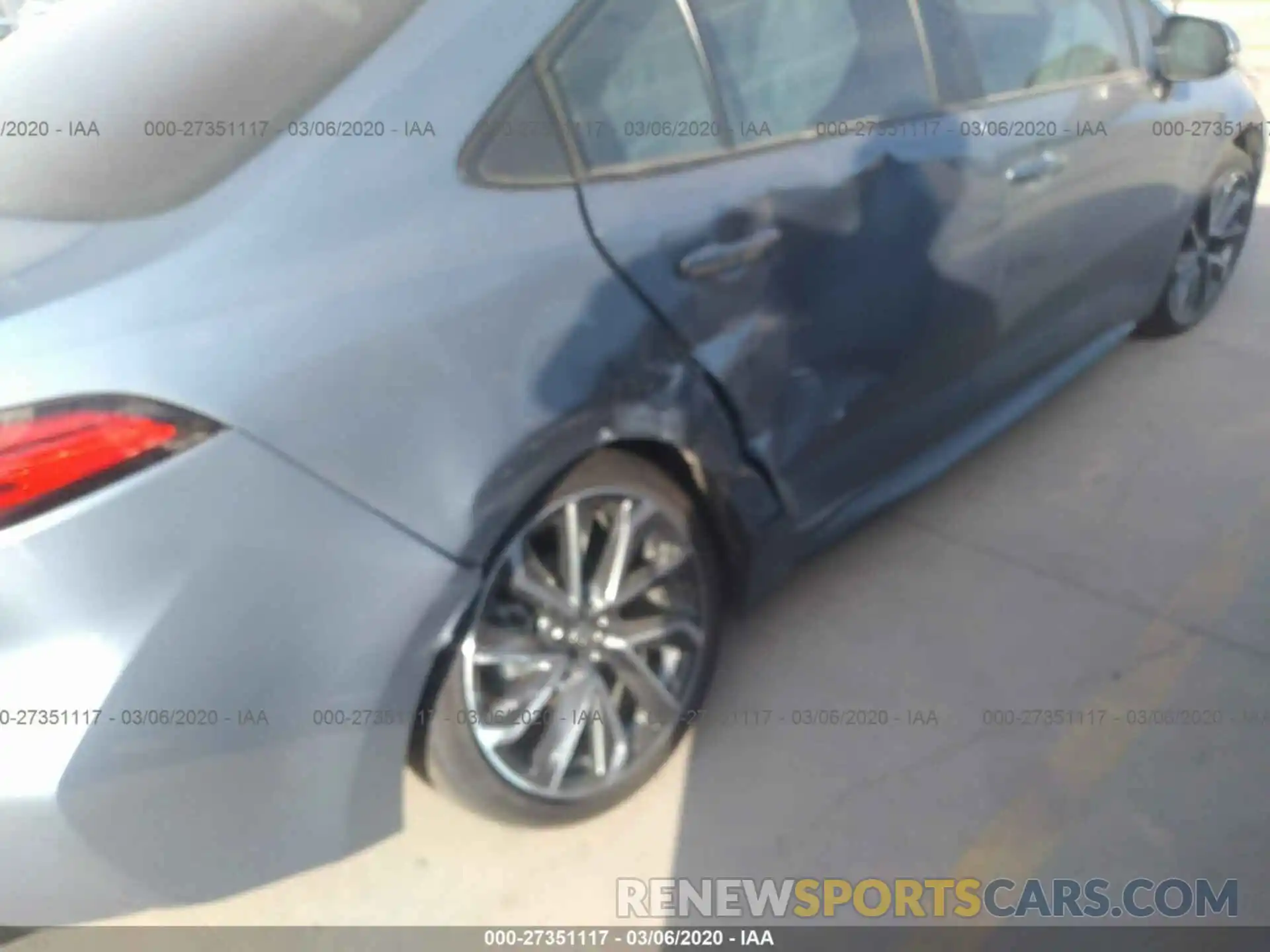 6 Photograph of a damaged car 5YFS4RCE8LP030429 TOYOTA COROLLA 2020