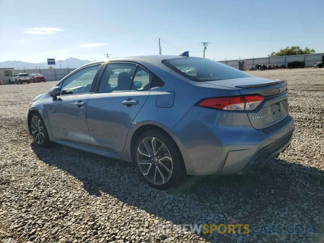 2 Photograph of a damaged car 5YFS4RCE8LP033069 TOYOTA COROLLA 2020