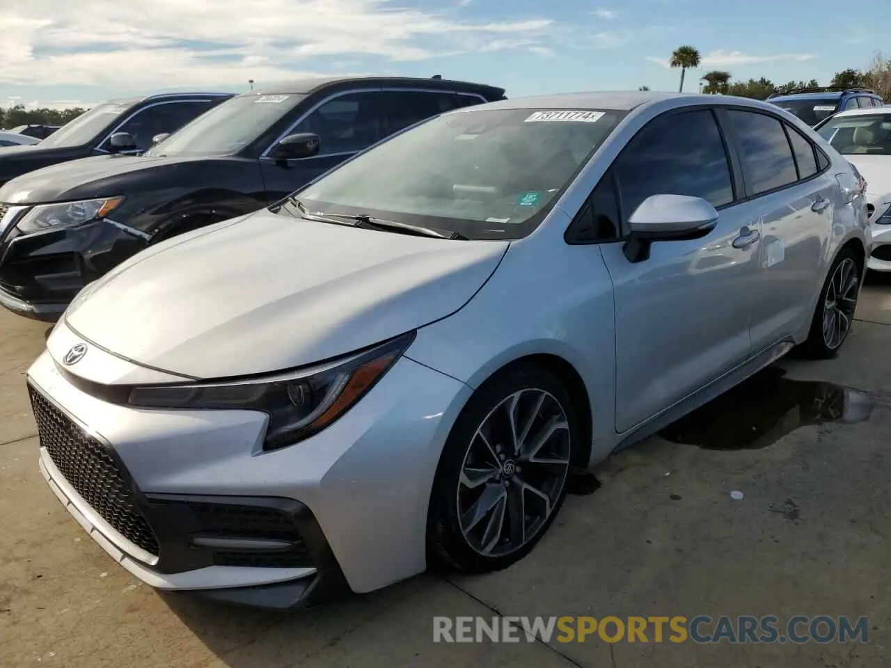 1 Photograph of a damaged car 5YFS4RCE8LP034240 TOYOTA COROLLA 2020