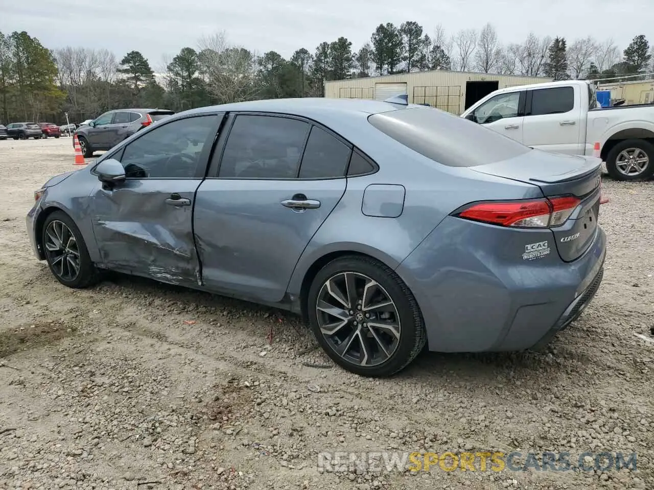 2 Photograph of a damaged car 5YFS4RCE8LP043648 TOYOTA COROLLA 2020