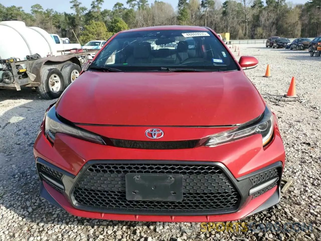 5 Photograph of a damaged car 5YFS4RCE8LP047201 TOYOTA COROLLA 2020
