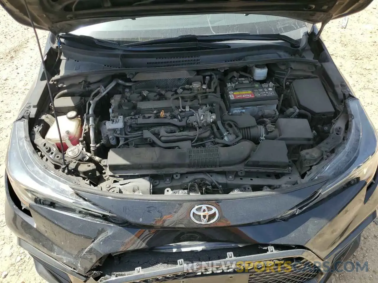 11 Photograph of a damaged car 5YFS4RCE8LP053354 TOYOTA COROLLA 2020