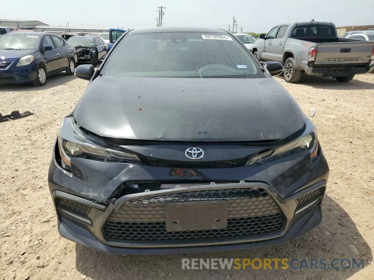 5 Photograph of a damaged car 5YFS4RCE8LP053354 TOYOTA COROLLA 2020