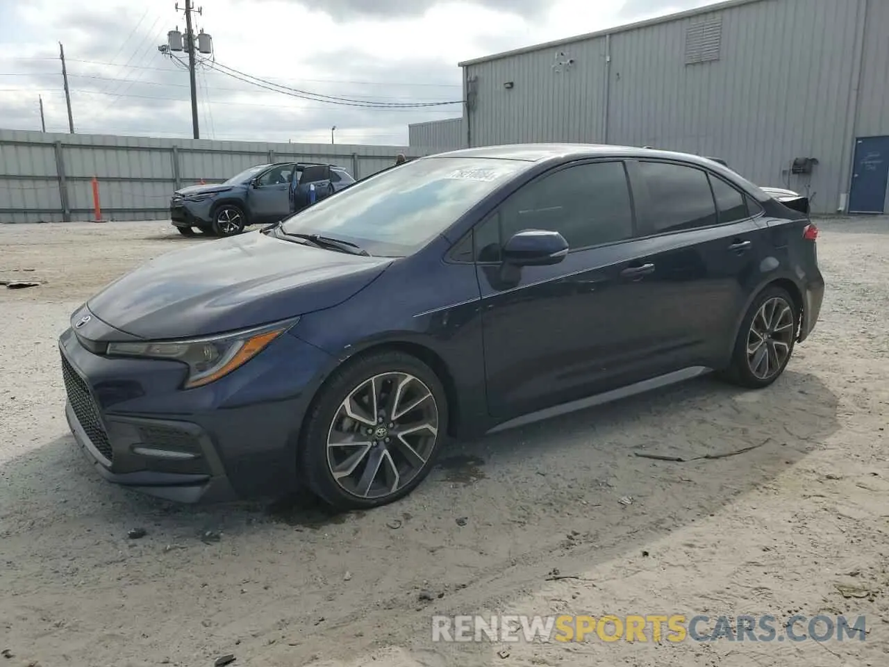 1 Photograph of a damaged car 5YFS4RCE8LP053421 TOYOTA COROLLA 2020