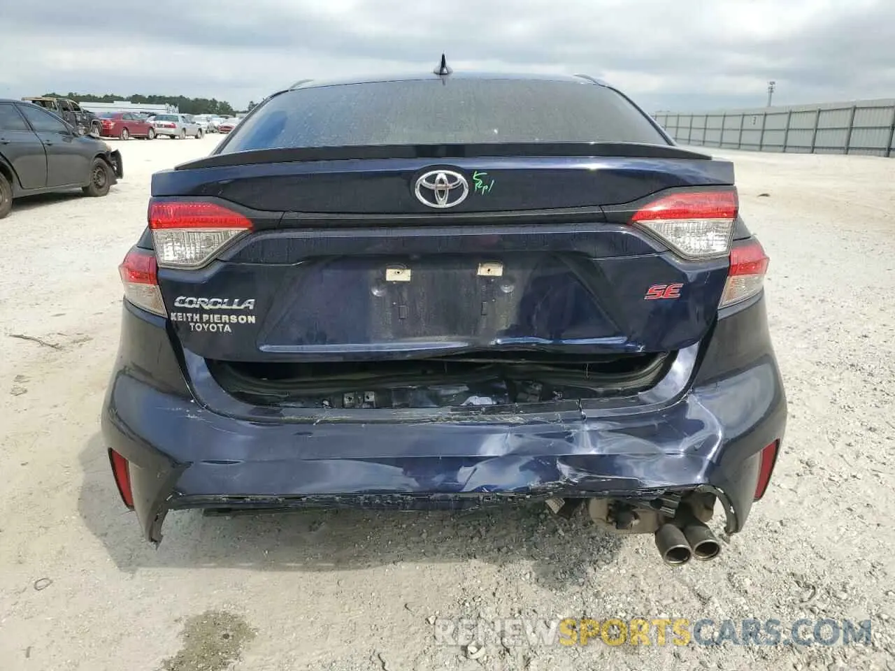 6 Photograph of a damaged car 5YFS4RCE8LP053421 TOYOTA COROLLA 2020
