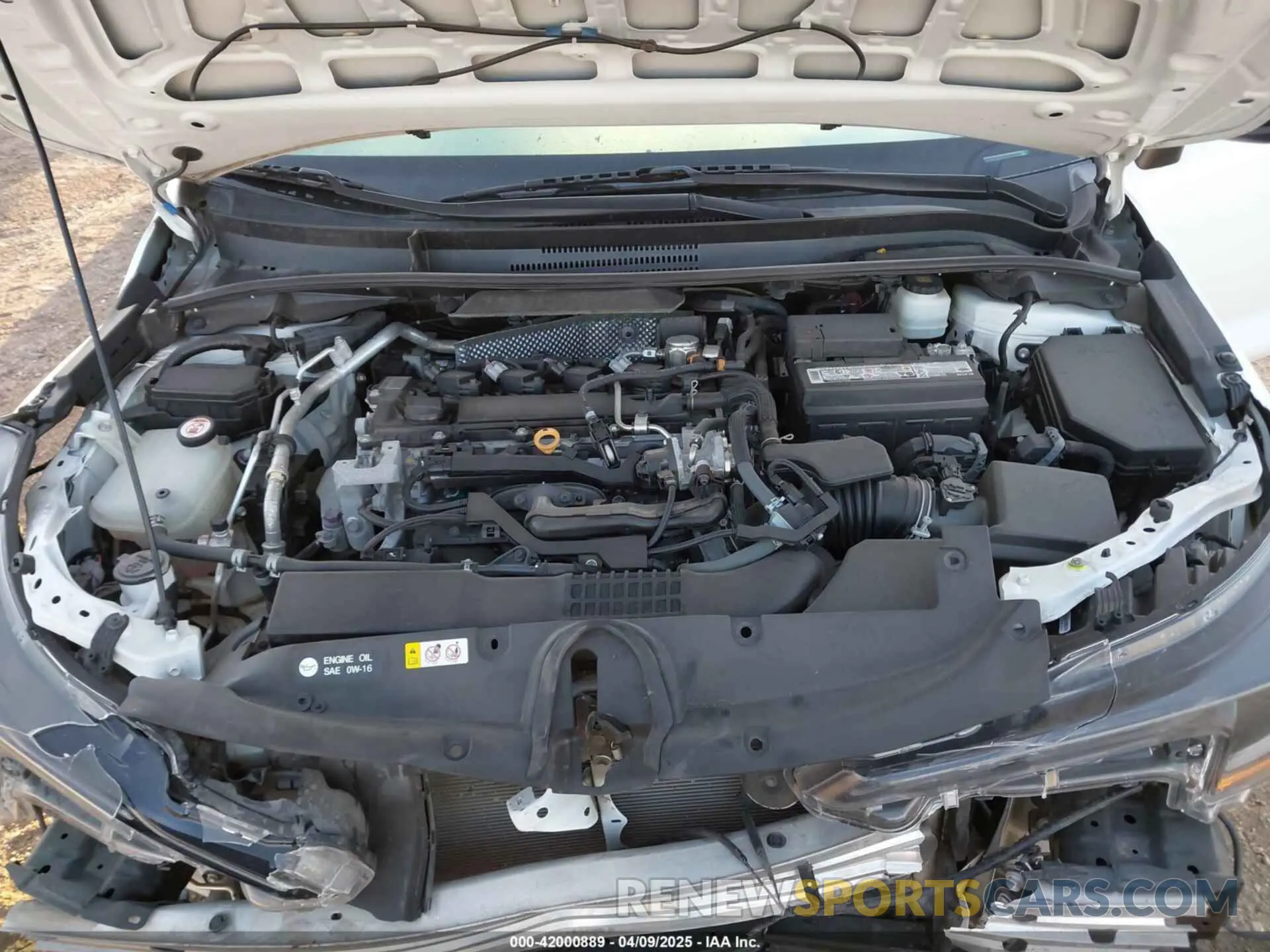 10 Photograph of a damaged car 5YFS4RCE8LP053595 TOYOTA COROLLA 2020