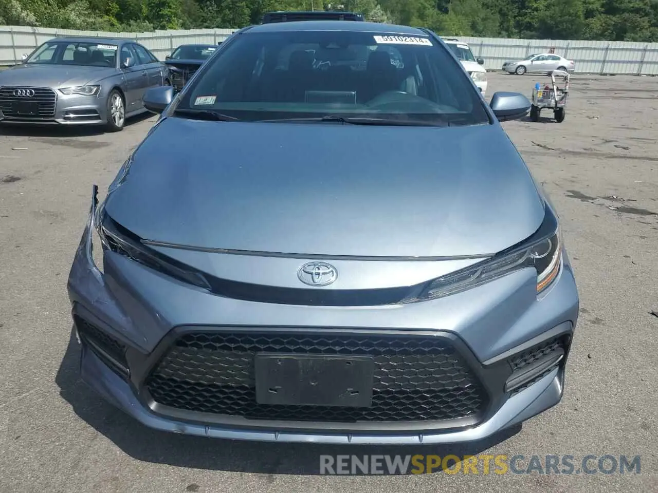 5 Photograph of a damaged car 5YFS4RCE9LP007676 TOYOTA COROLLA 2020