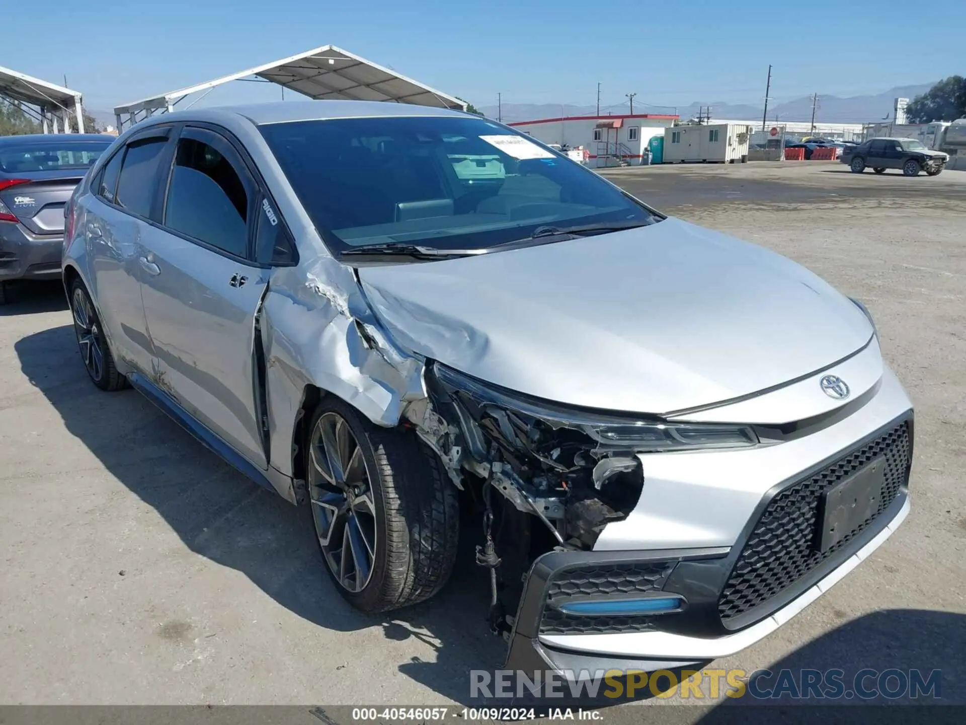 6 Photograph of a damaged car 5YFS4RCE9LP016992 TOYOTA COROLLA 2020