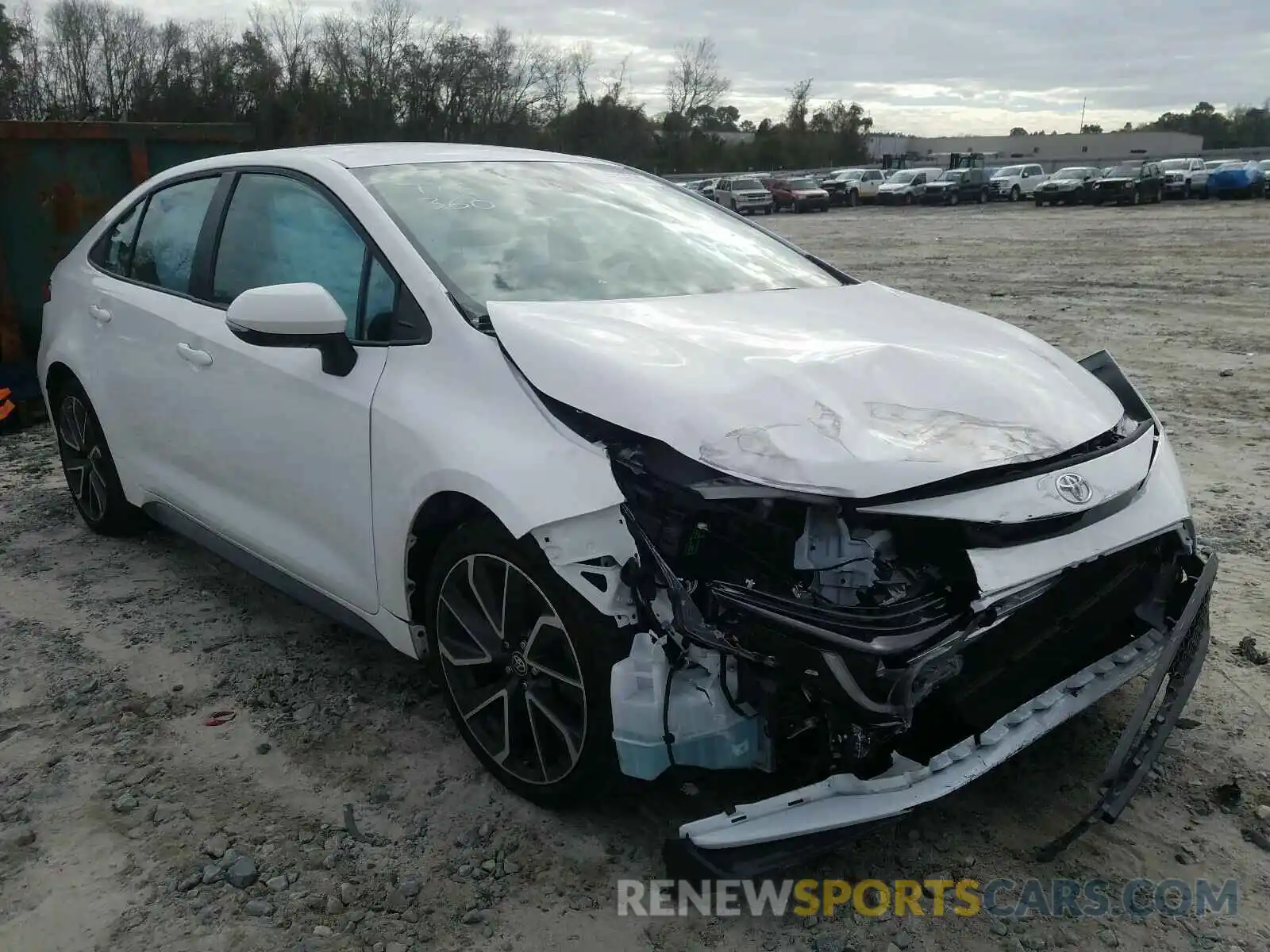 1 Photograph of a damaged car 5YFS4RCE9LP024364 TOYOTA COROLLA 2020