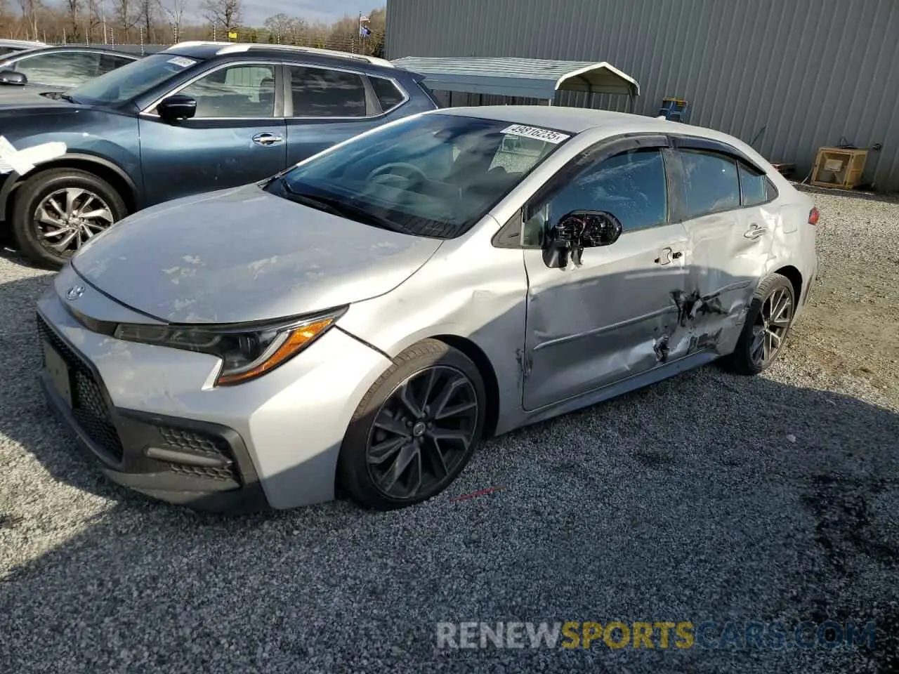 1 Photograph of a damaged car 5YFS4RCE9LP029161 TOYOTA COROLLA 2020
