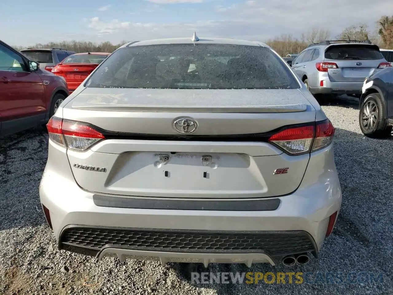 6 Photograph of a damaged car 5YFS4RCE9LP029161 TOYOTA COROLLA 2020